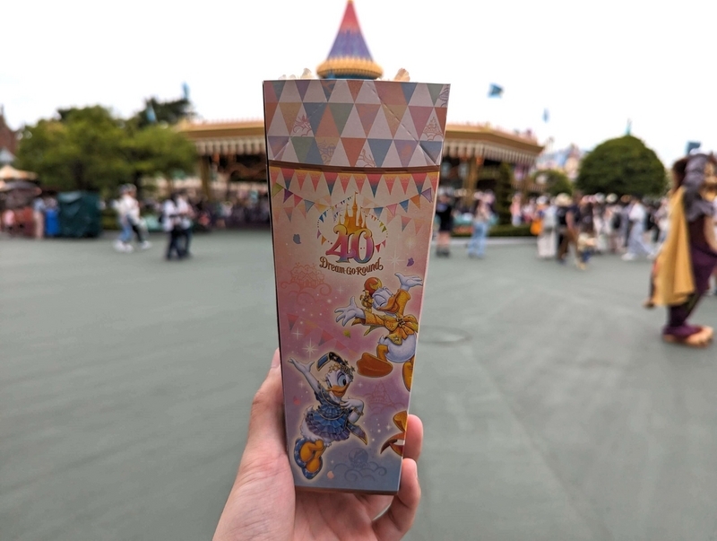 東京ディズニーランド ベリーチーズケーキポップコーン (1)