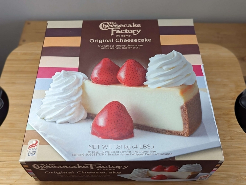 コストコ(COSTCO)のTHE CHEESECAKE FACTORY オリジナルチーズケーキ (25)