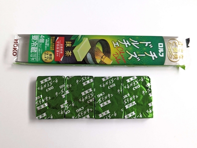 ロルフ（宝幸）のチーズドルチェ抹茶