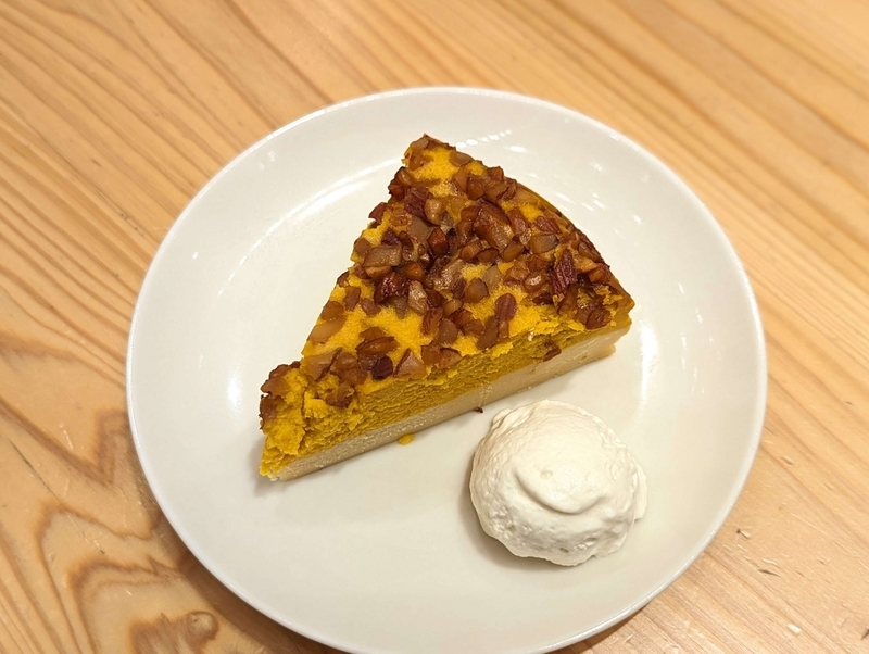 Café&Meal MUJIのかぼちゃのチーズケーキ