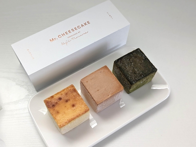 Mr. CHEESECAKE assorted 3-Cube Box Standard (7)