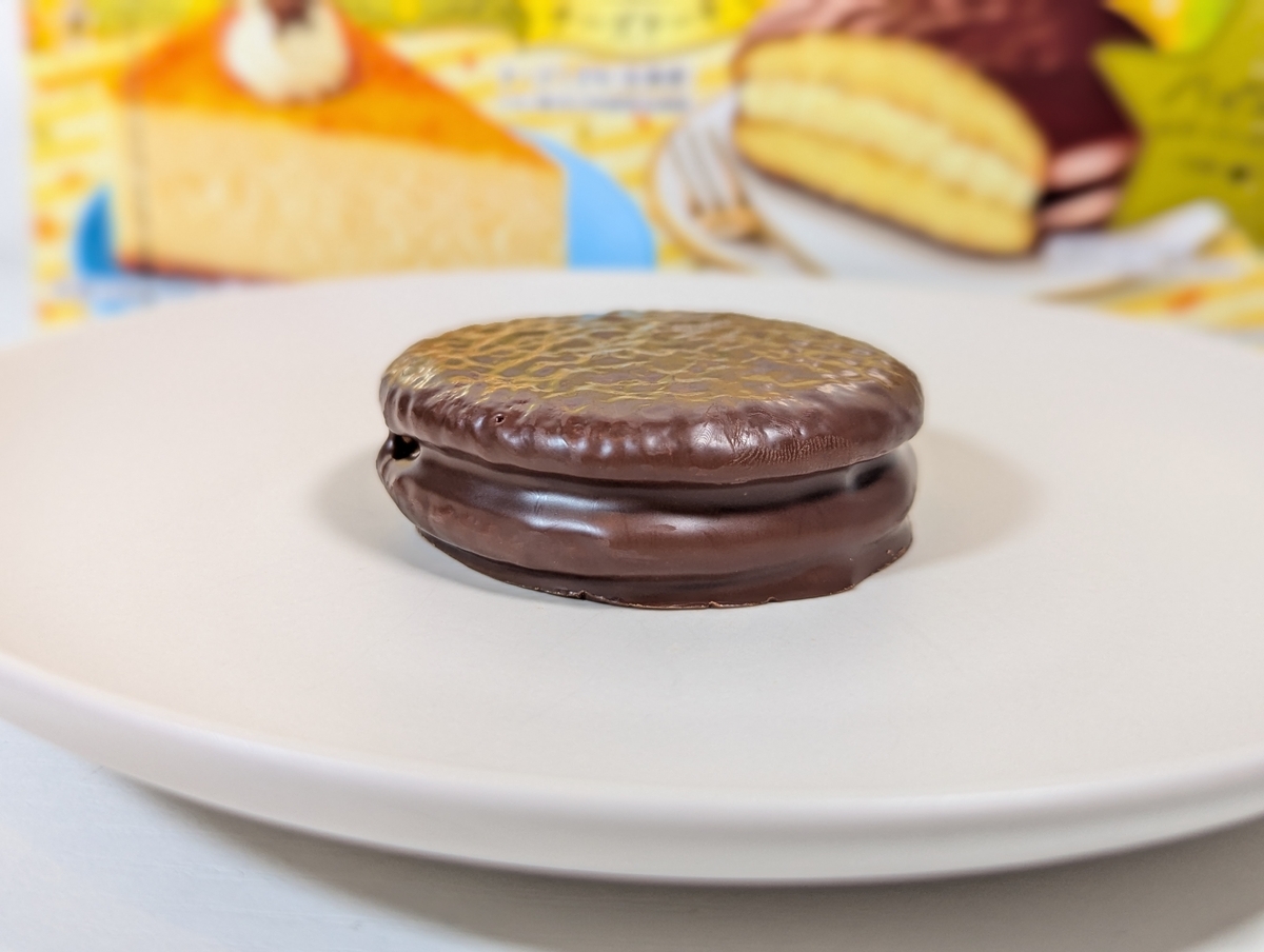 チョコパイチーズケーキの写真