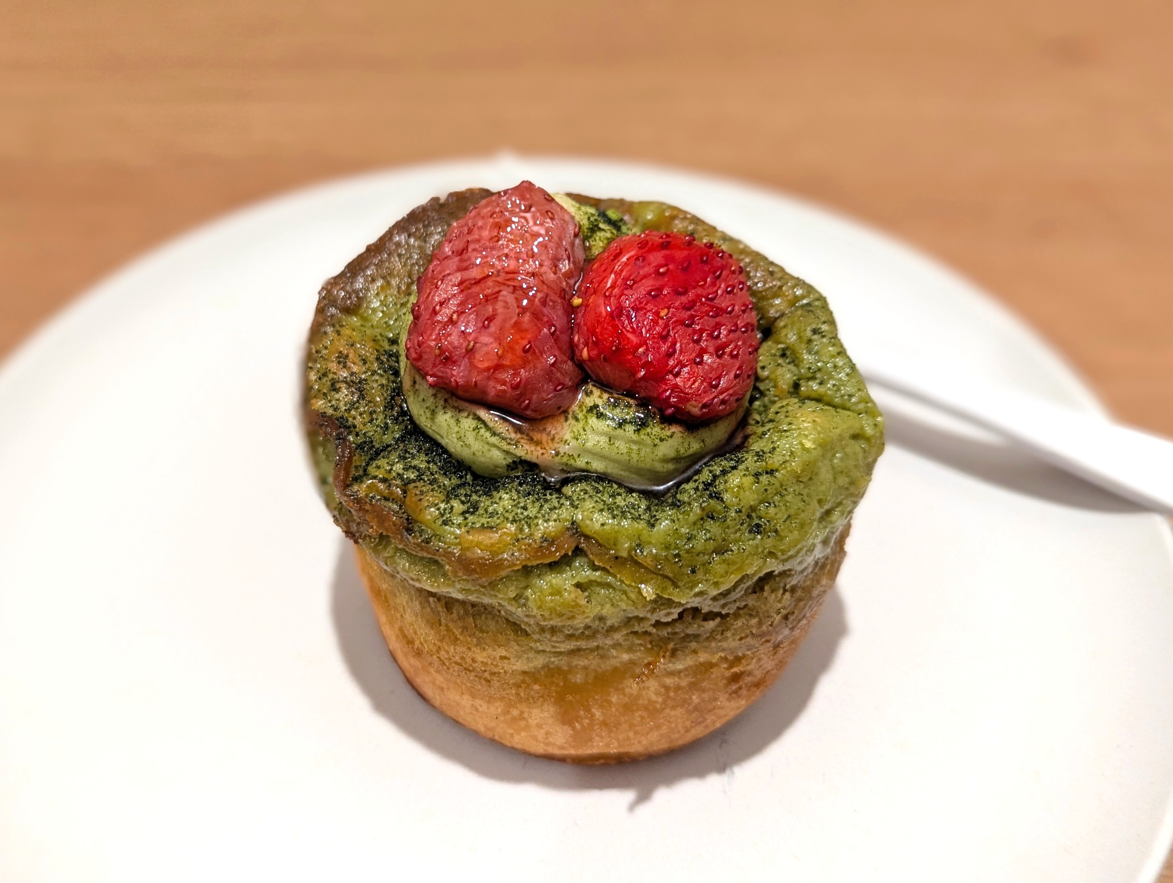 DEAN&DELUCA 苺と抹茶のチーズケーキ (4)