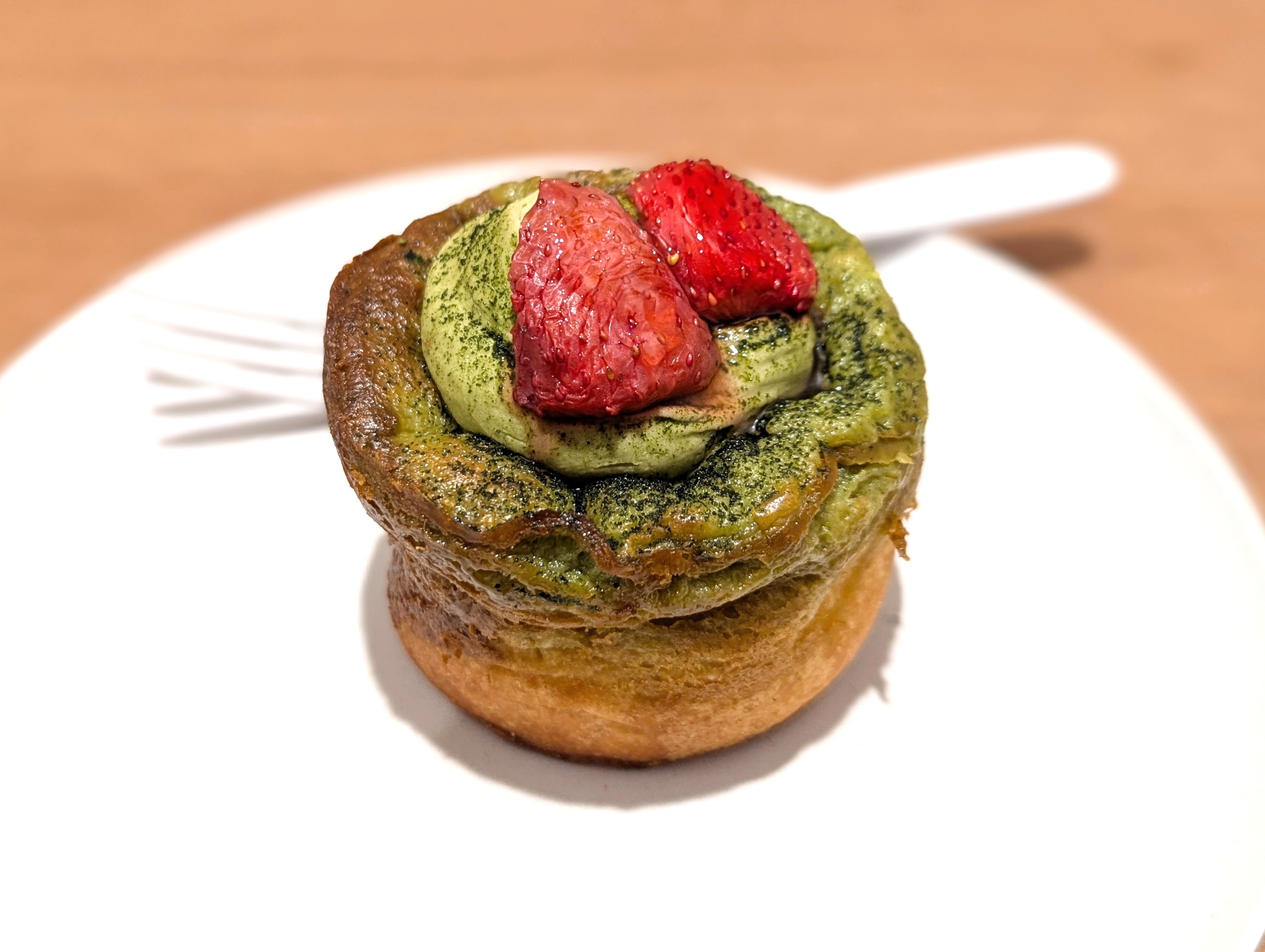 DEAN&DELUCA 苺と抹茶のチーズケーキ (4)