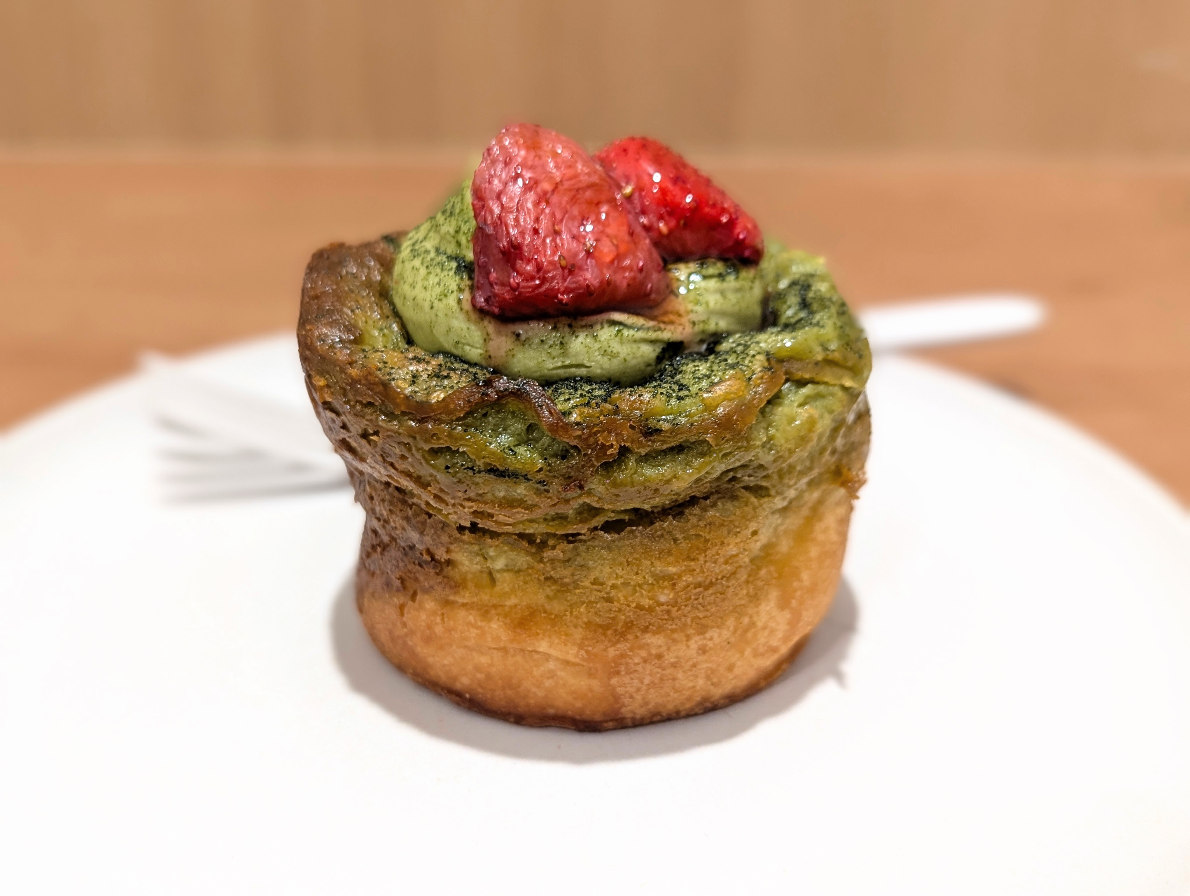 DEAN&DELUCA 苺と抹茶のチーズケーキ (4)