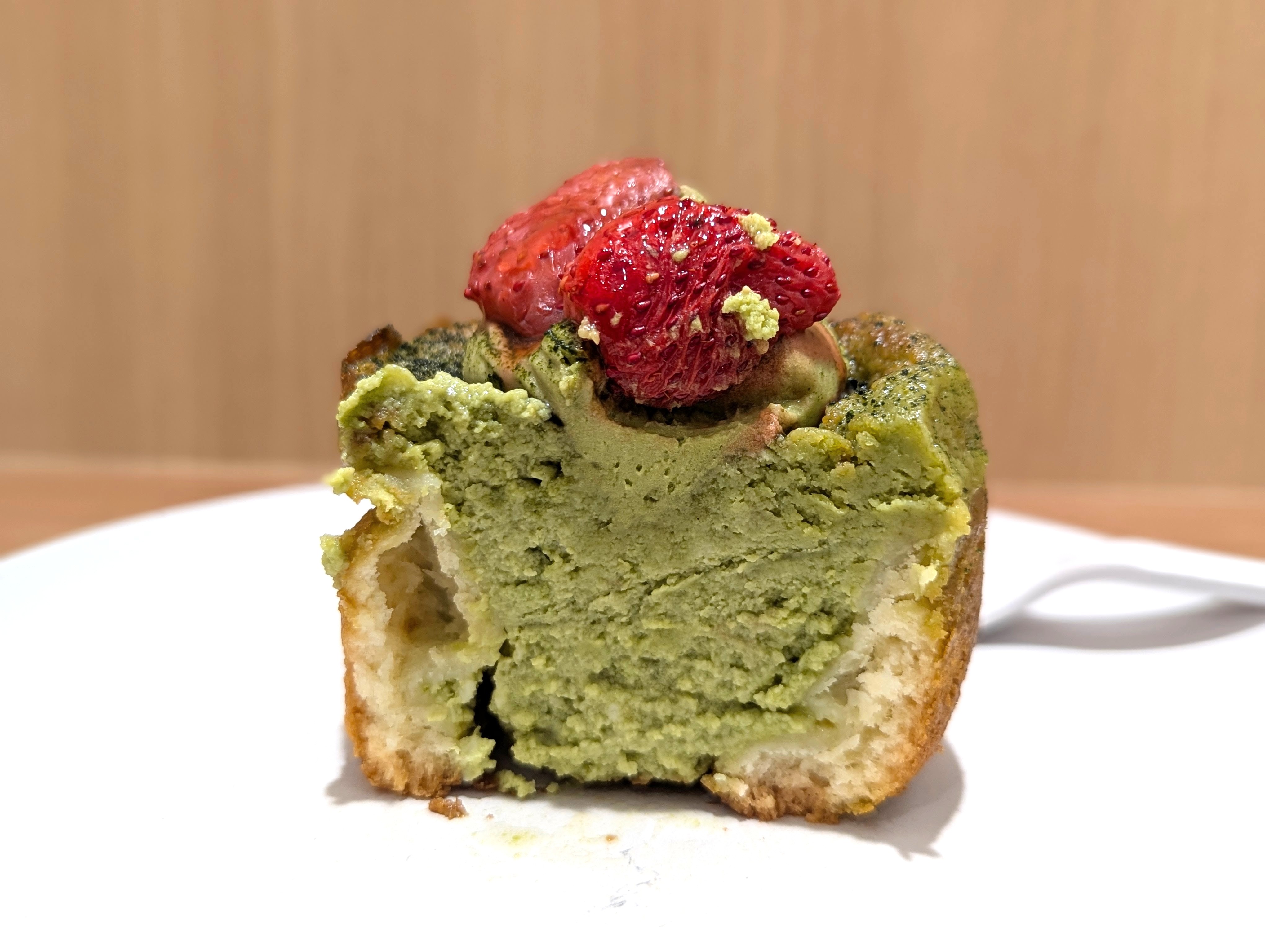 DEAN&DELUCA 苺と抹茶のチーズケーキ (4)