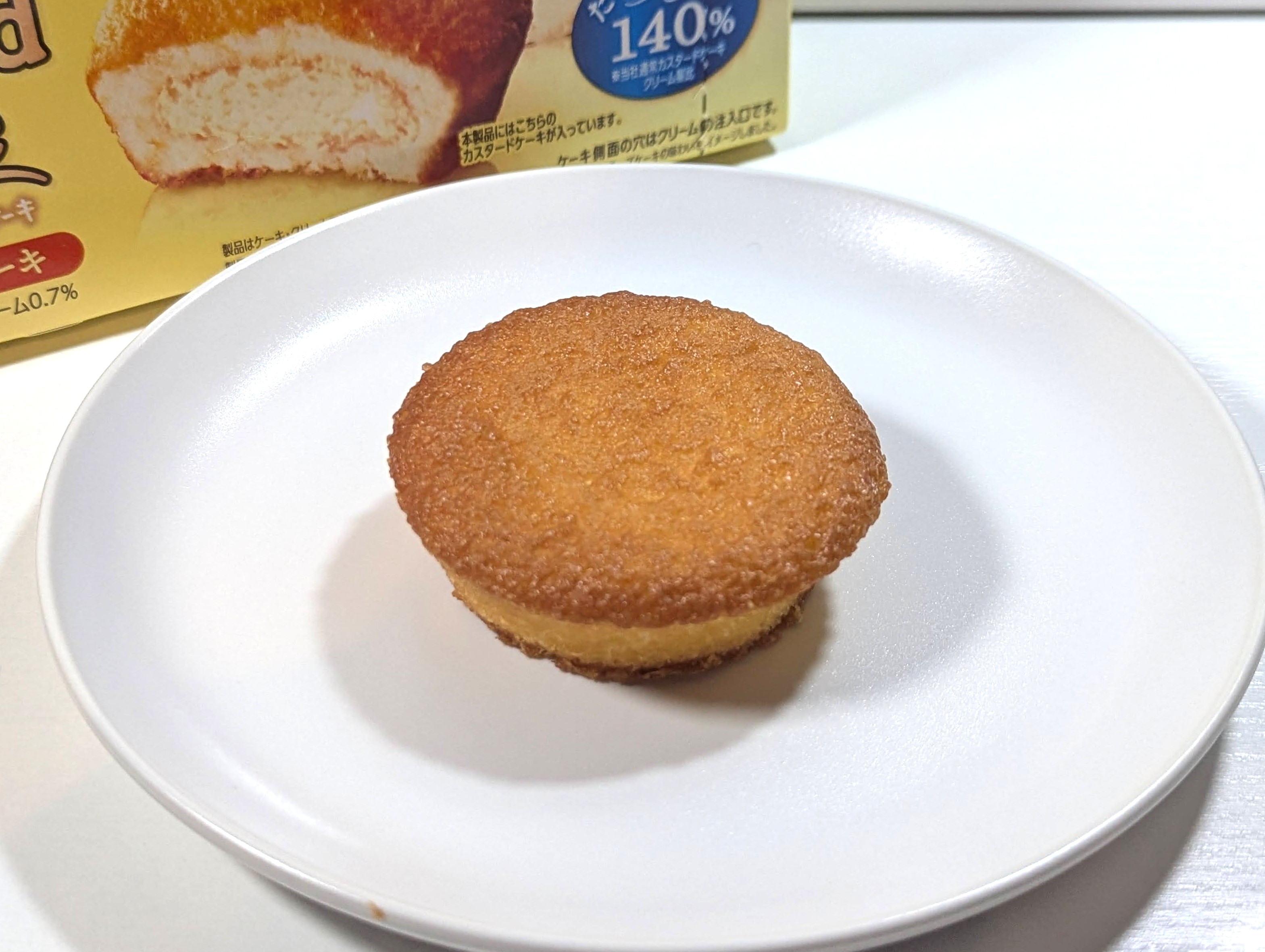 ロッテ、カスタードケーキ（バスクチーズケーキ）GAZTA (8)