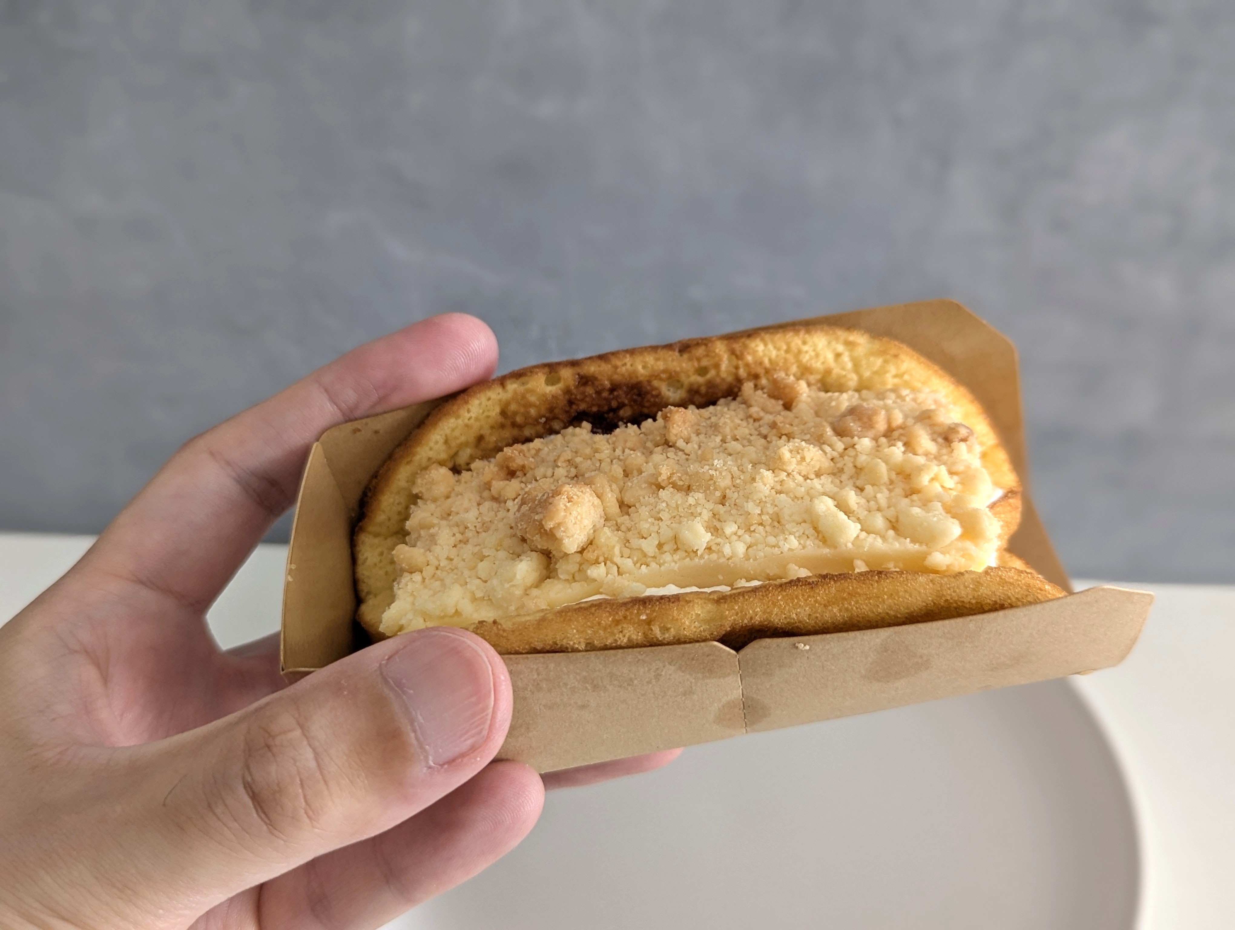 デイリーヤマザキ、チーズケーキサンド (11)