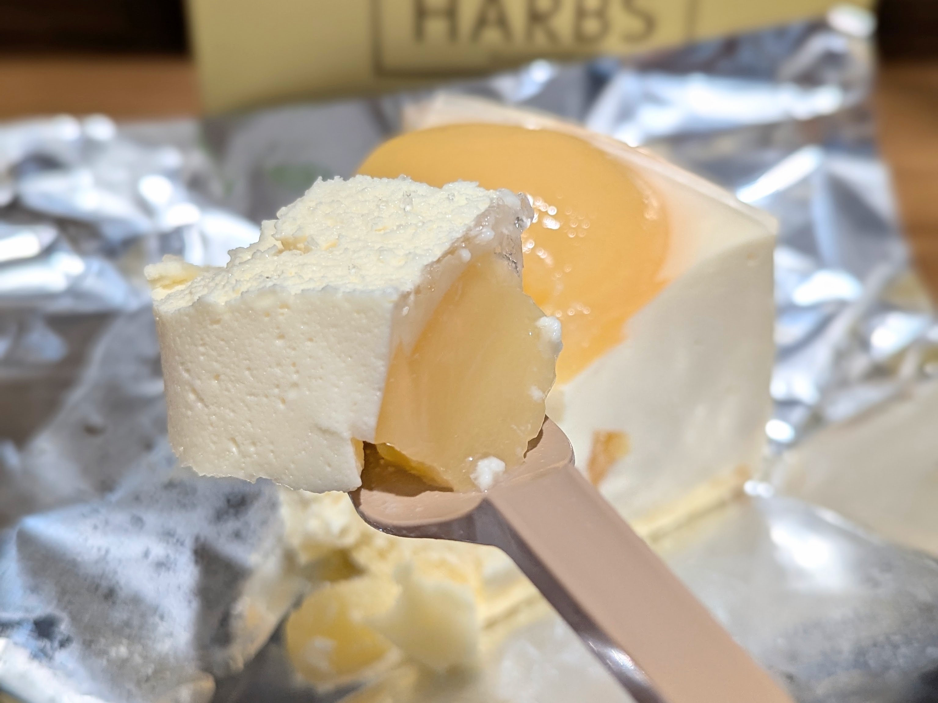 ハーブス（HARBS）、白桃のレアチーズケーキの写真 (13)