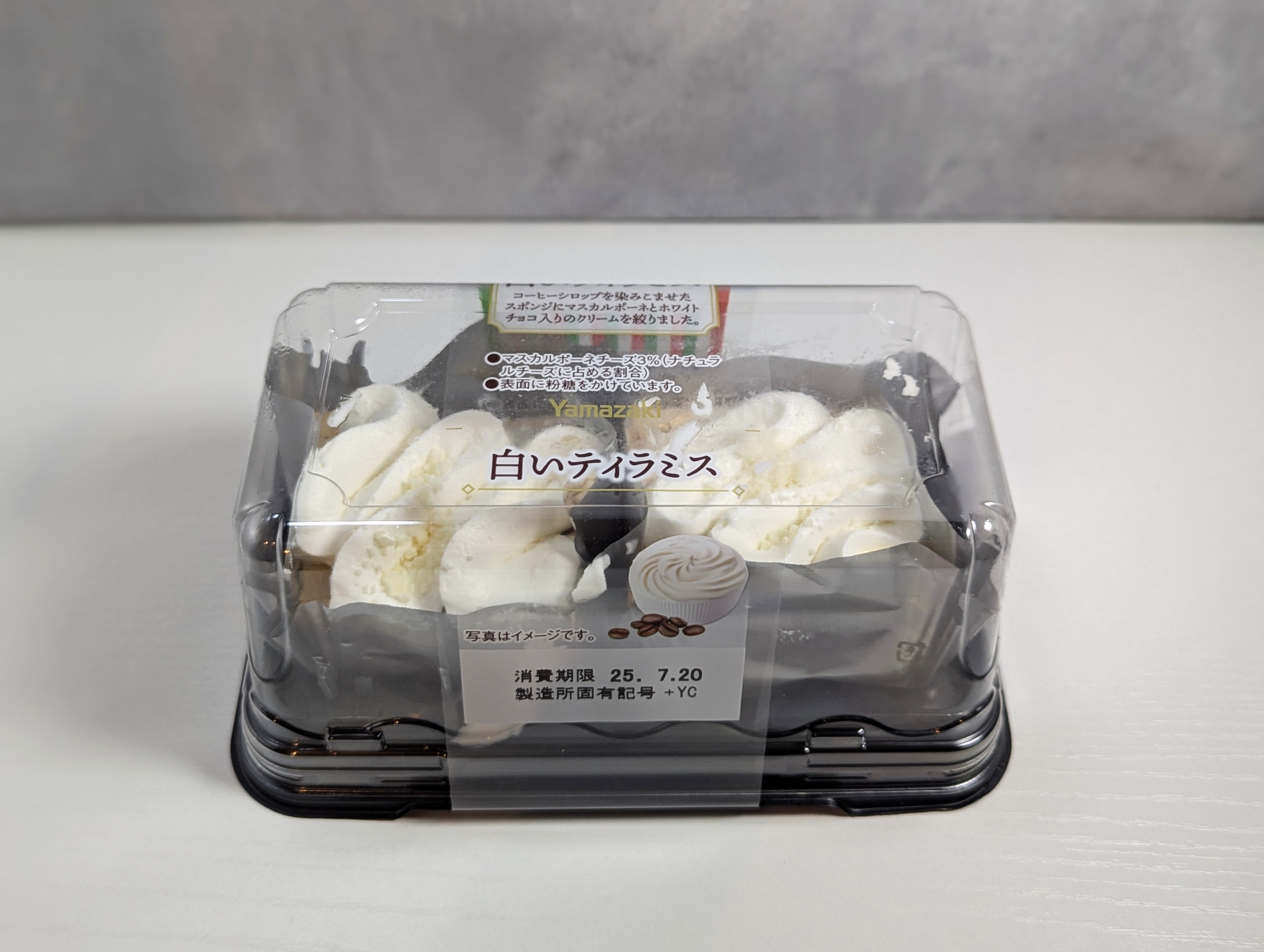 山崎製パン、白いティラミス