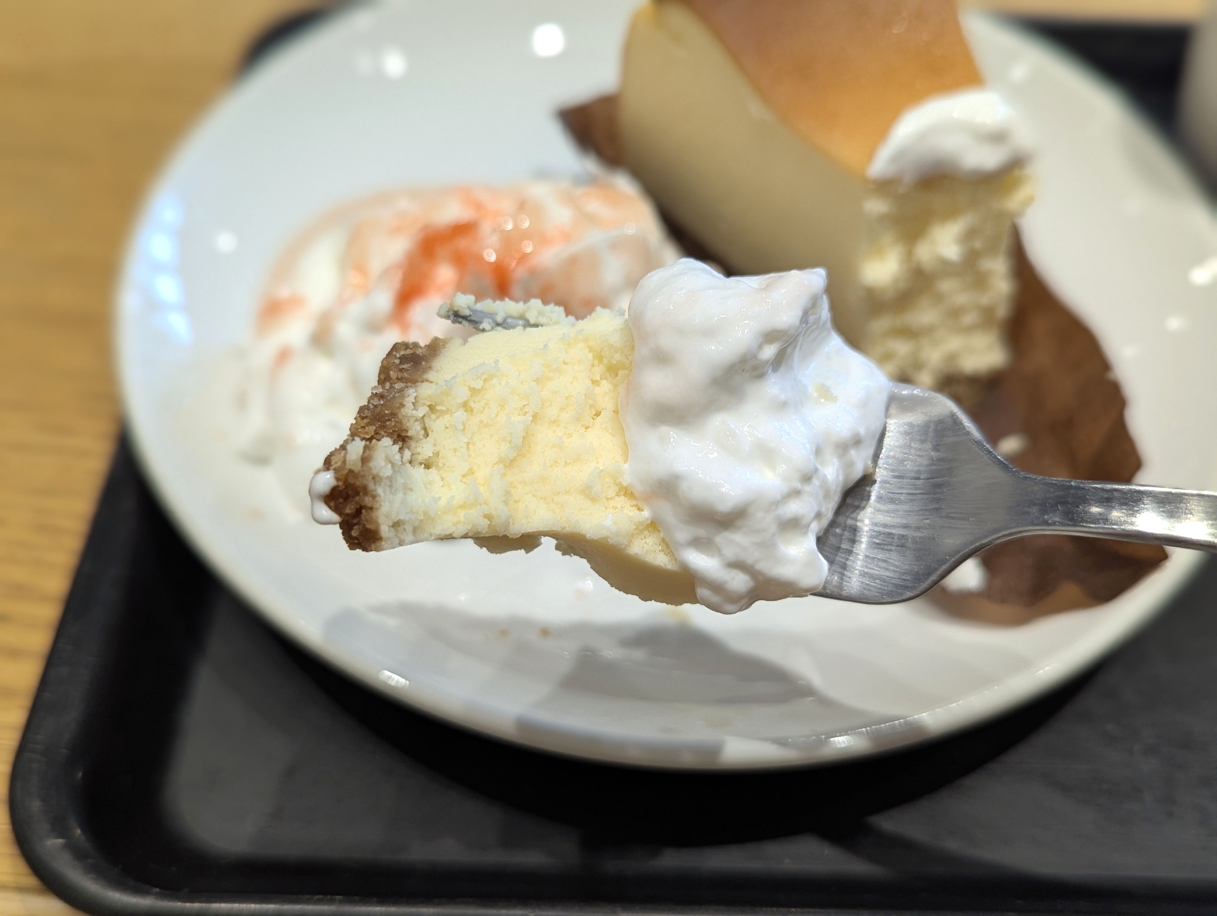 スターバックス、ヘブンリーピーチニューヨークチーズケーキ (6)