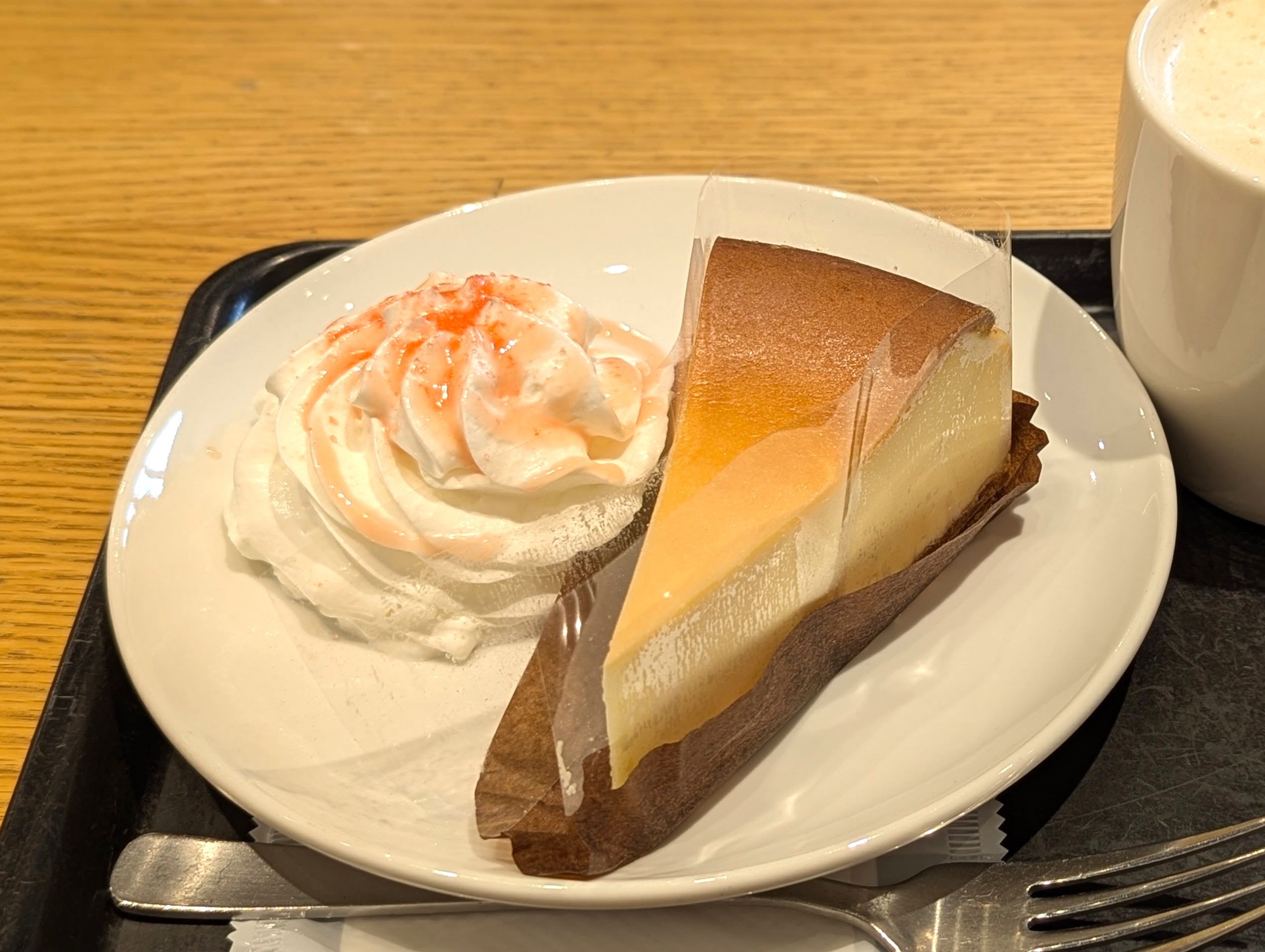 スターバックス、ヘブンリーピーチニューヨークチーズケーキ (9)