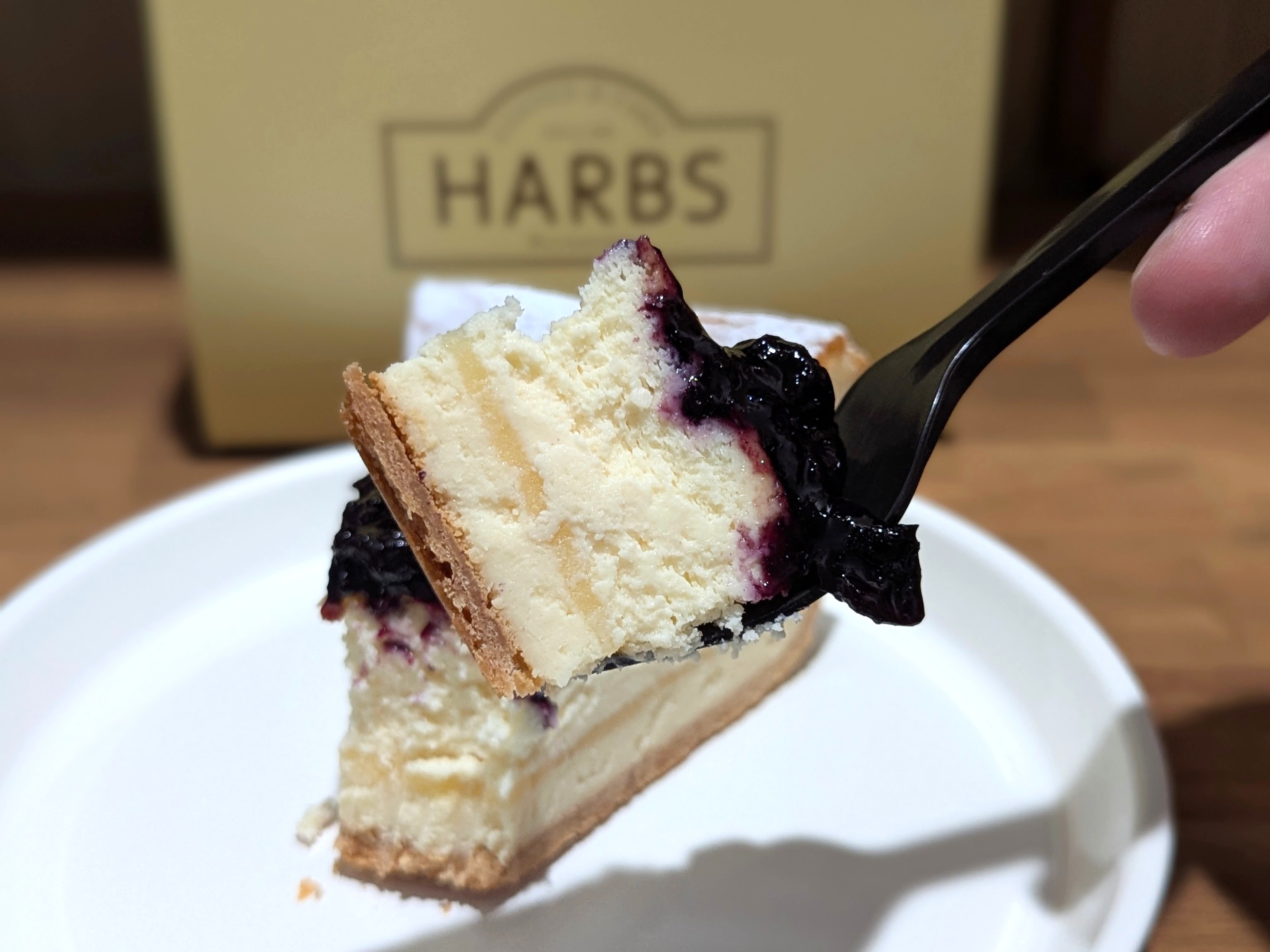 ハーブス、ベイクチーズケーキ (1)