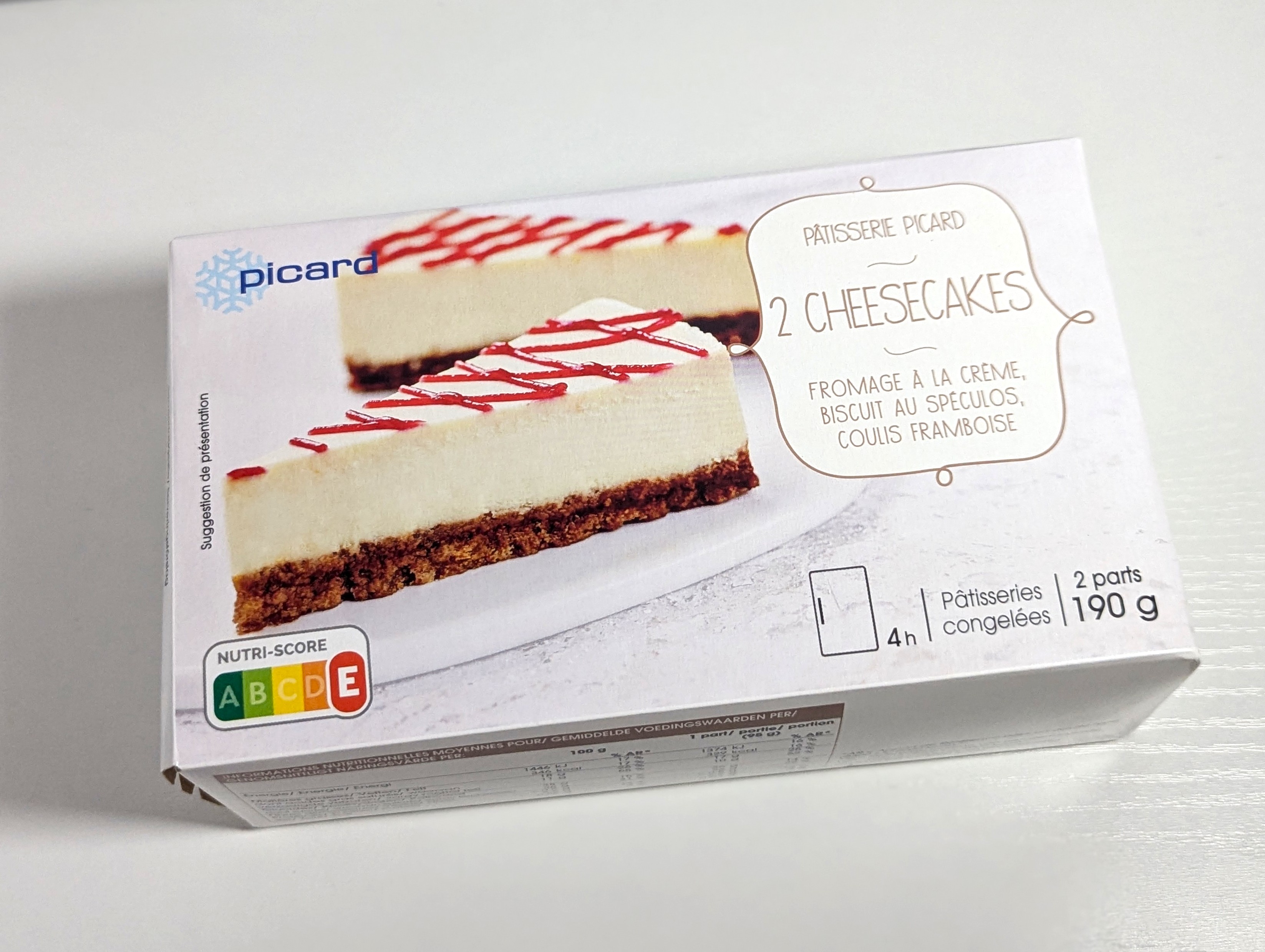 ピカール（Picard）チーズケーキ (19)