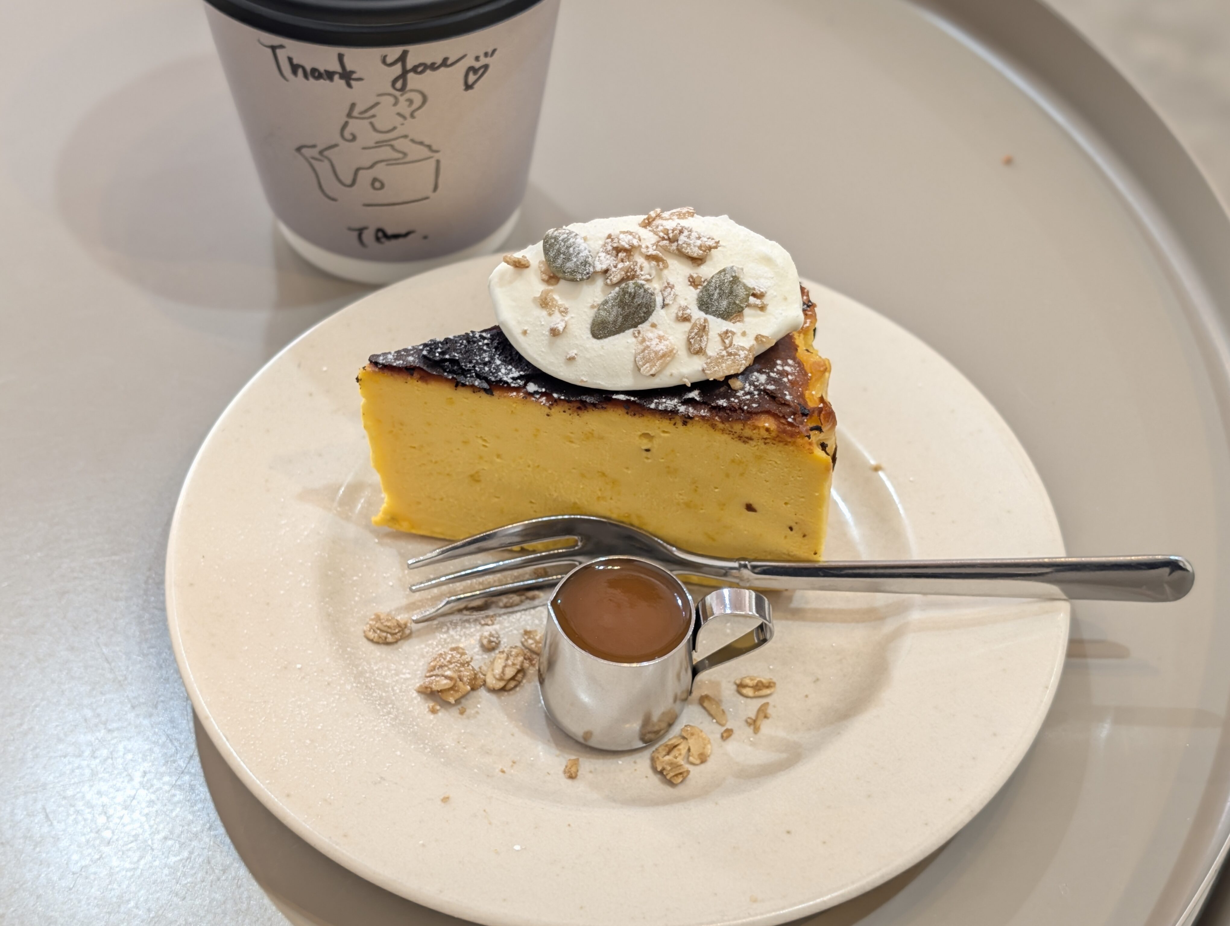 TAW 高円寺、かぼちゃのチーズケーキ 20250924　 (10)