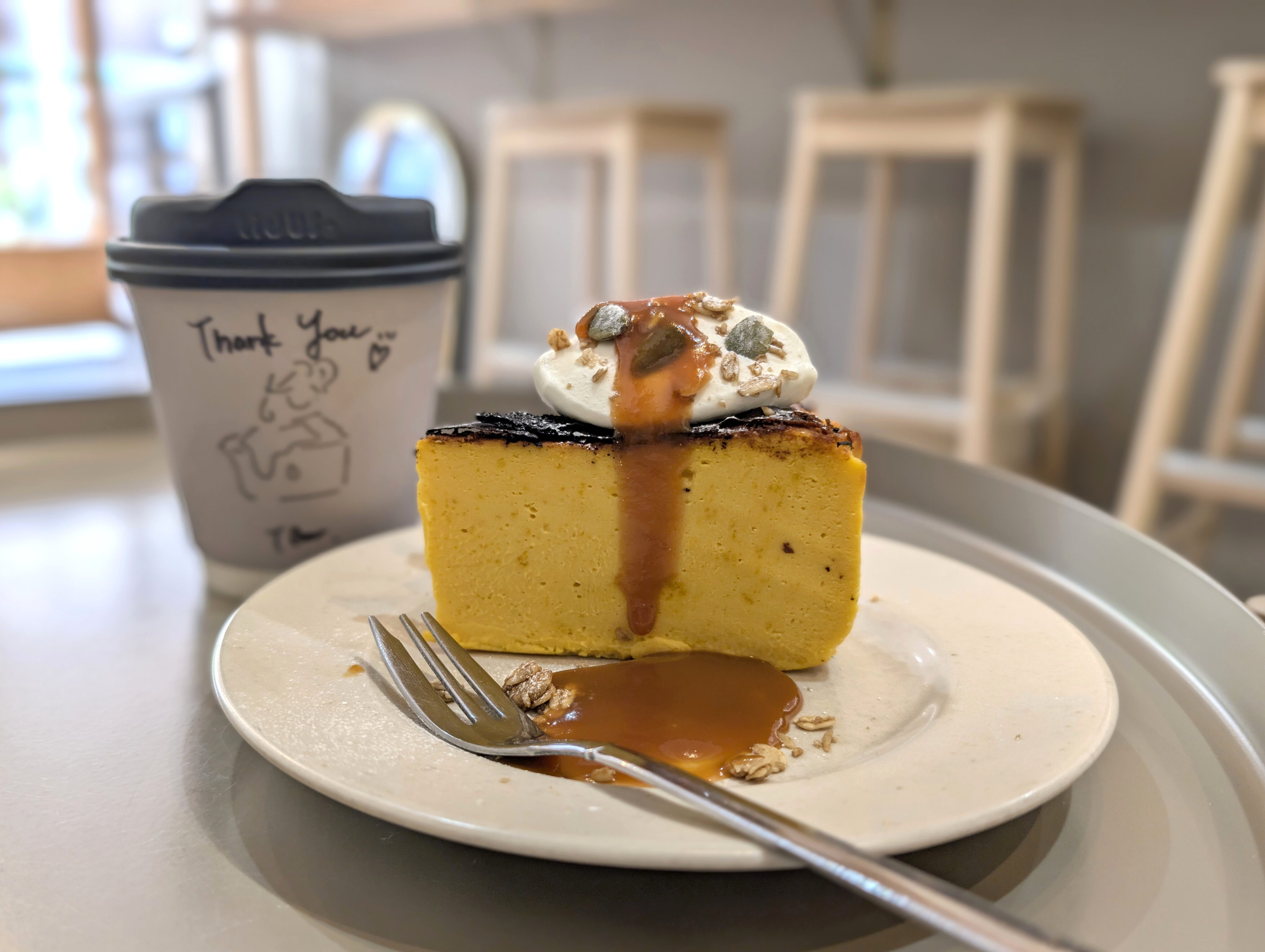TAW 高円寺、かぼちゃのチーズケーキ 20250924　 (5)