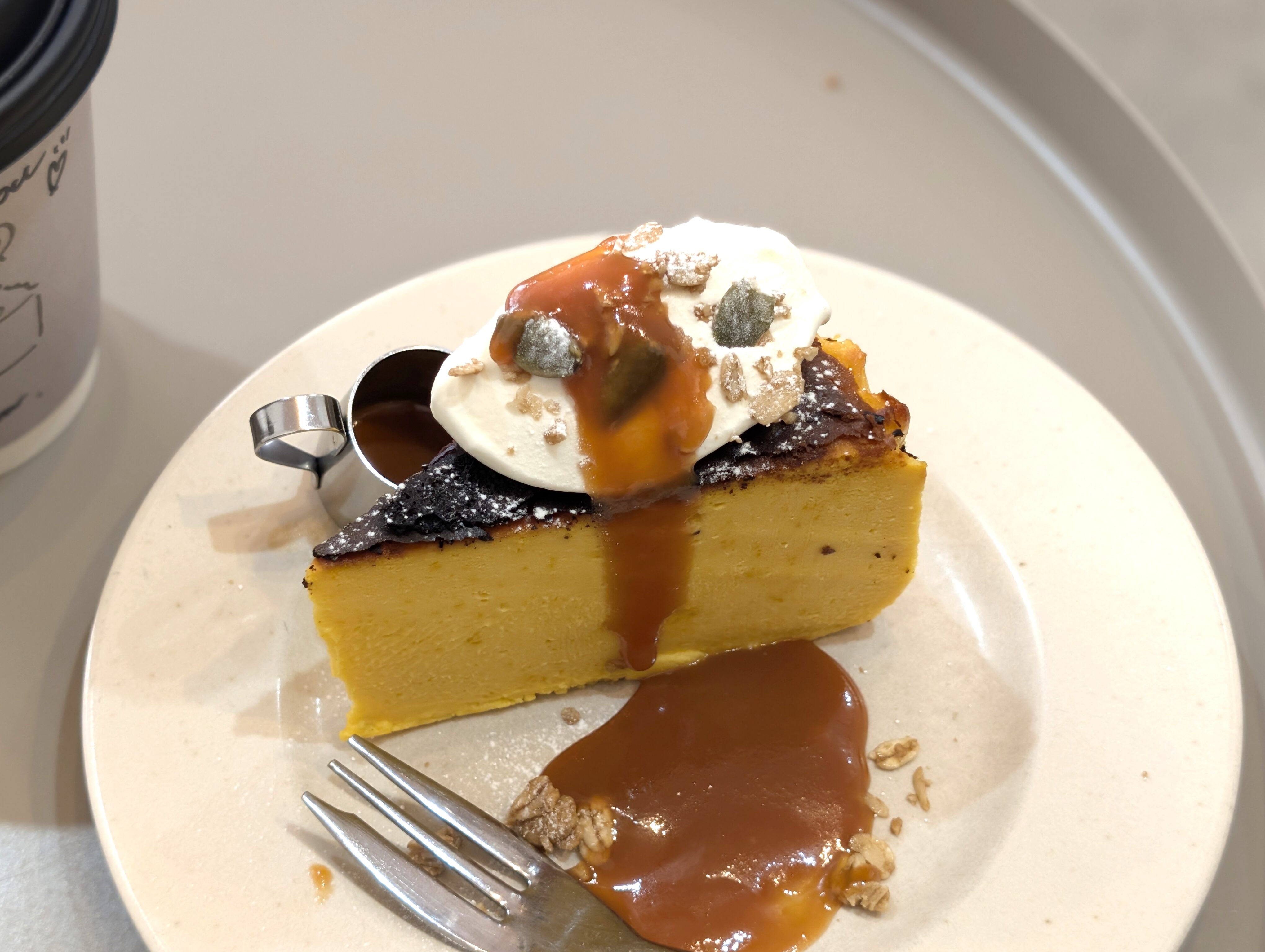 TAW 高円寺、かぼちゃのチーズケーキ 20250924　 (6)