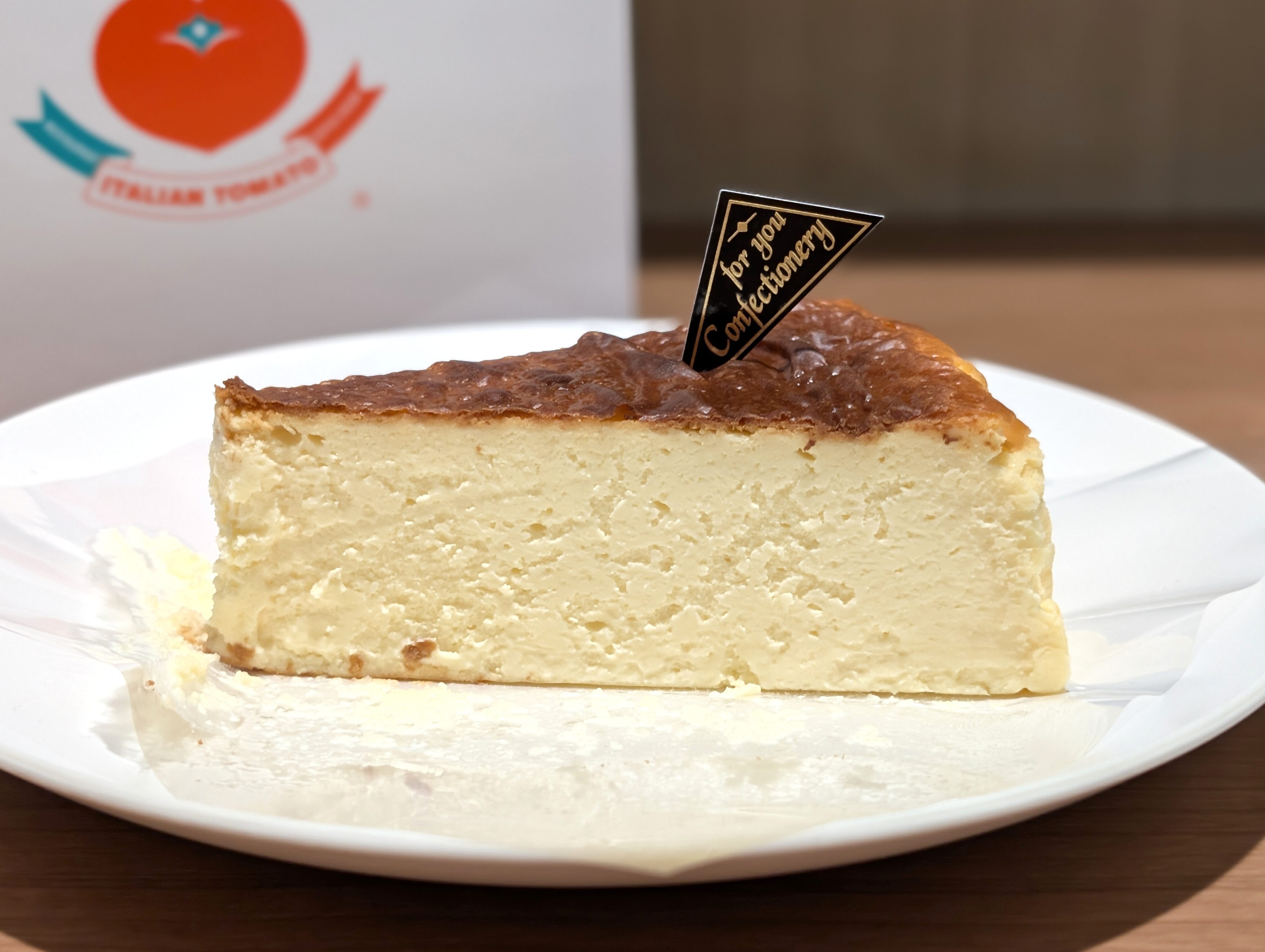 イタリアントマトカフェジュニア、バスクチーズケーキ (14)