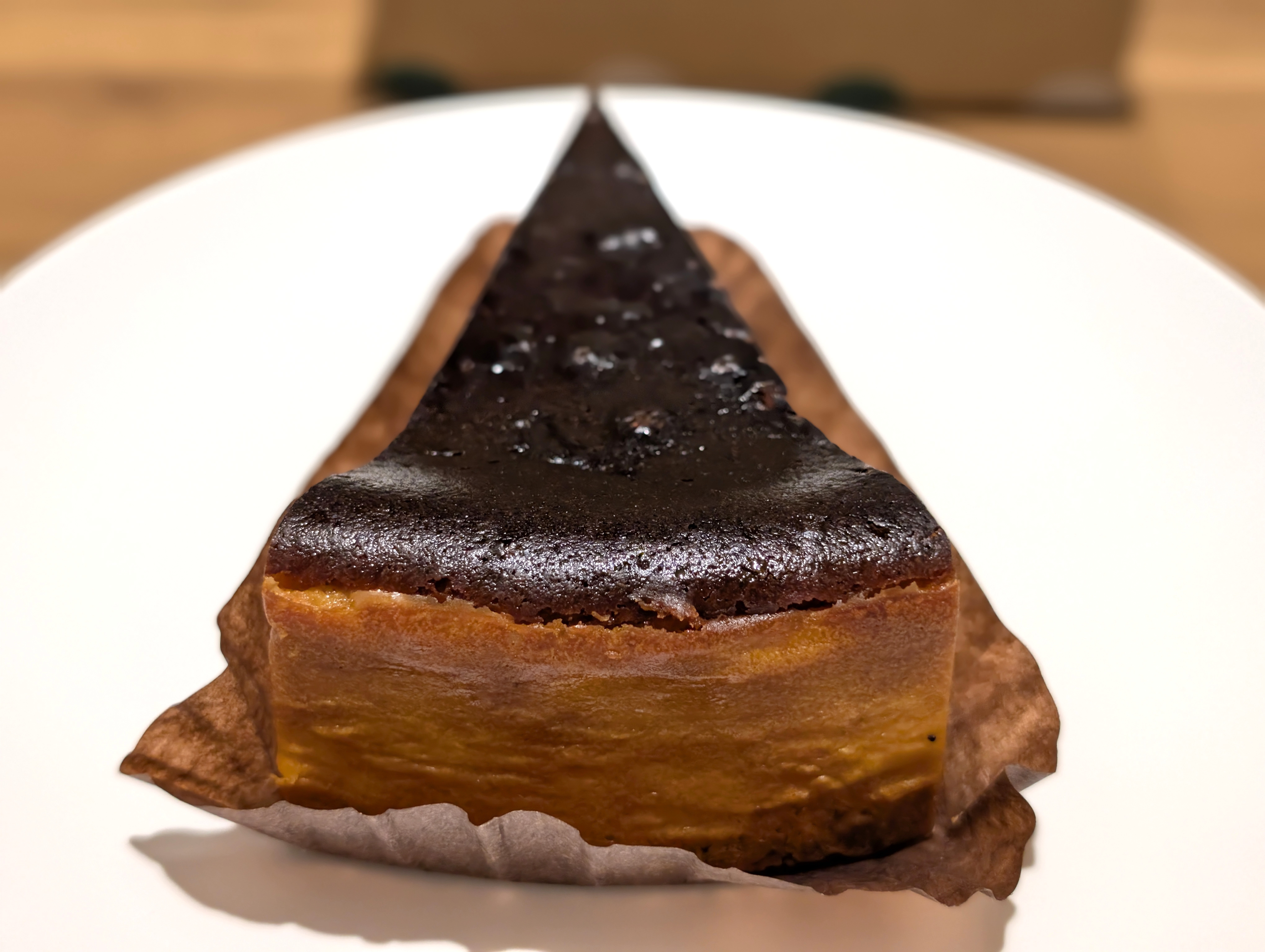 スターバックス、パンプキンバスクチーズケーキ (7)