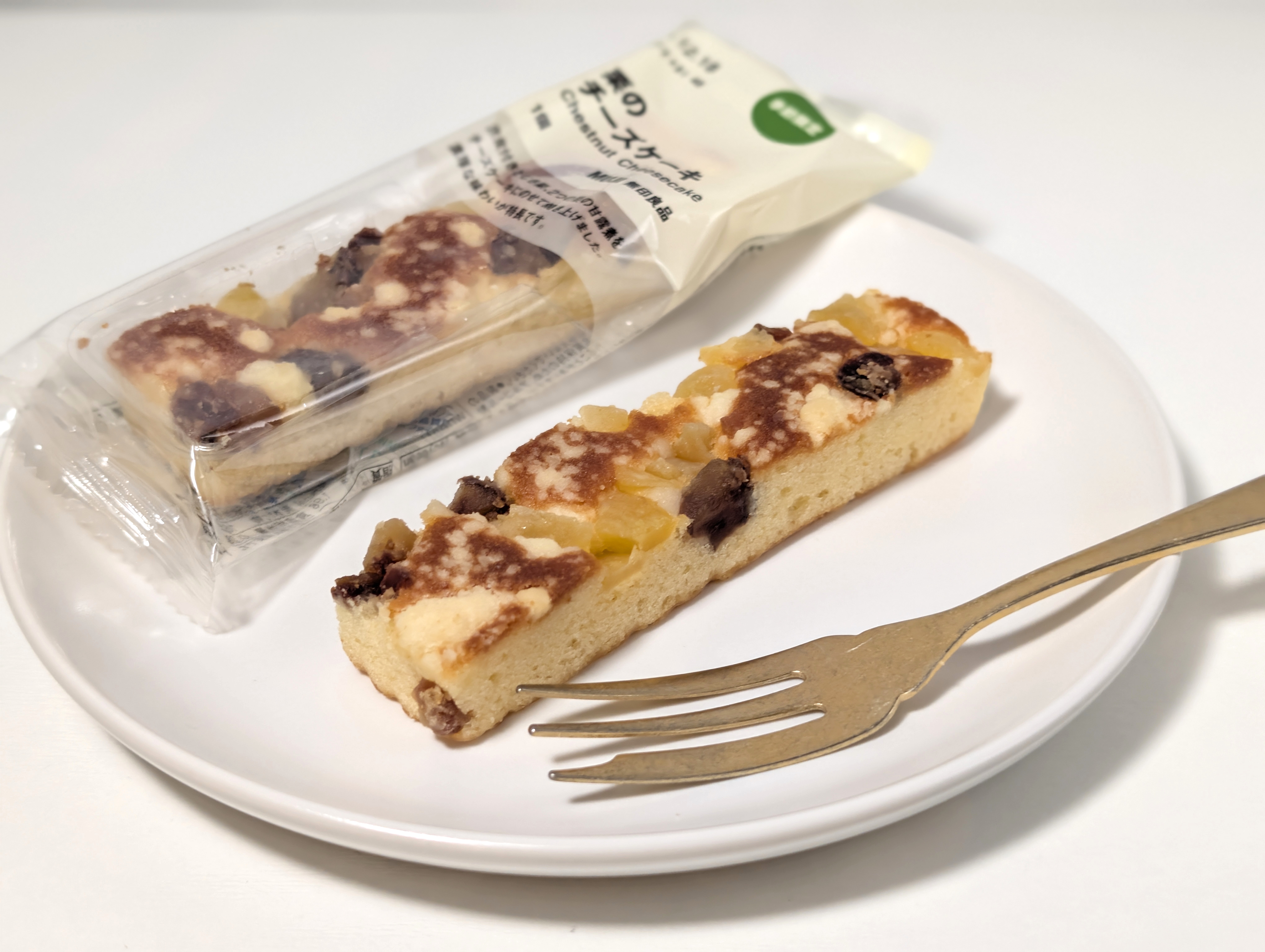 無印良品、栗のチーズケーキ (12)