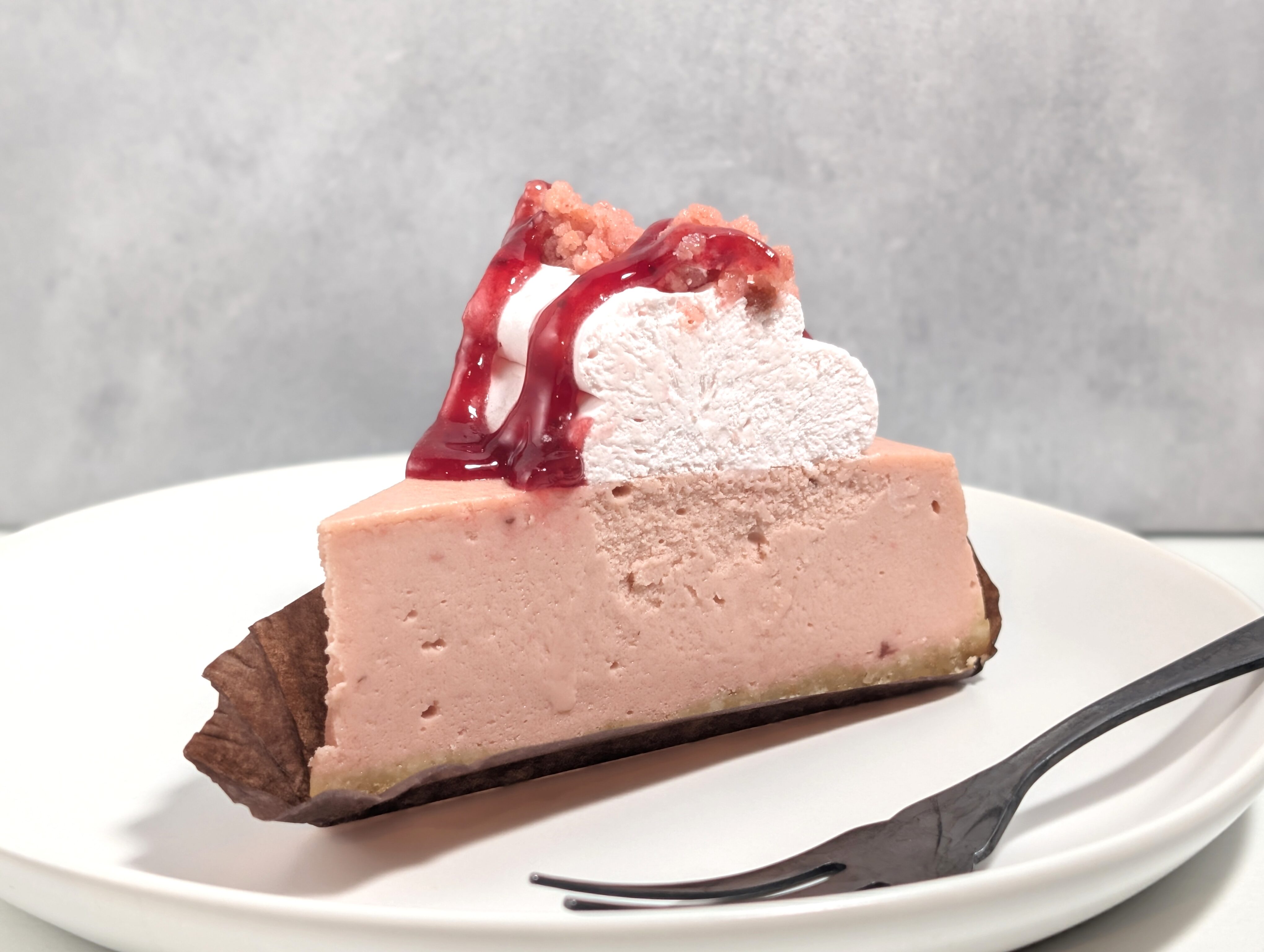 スターバックス、ストロベリーチーズケーキ (3)
