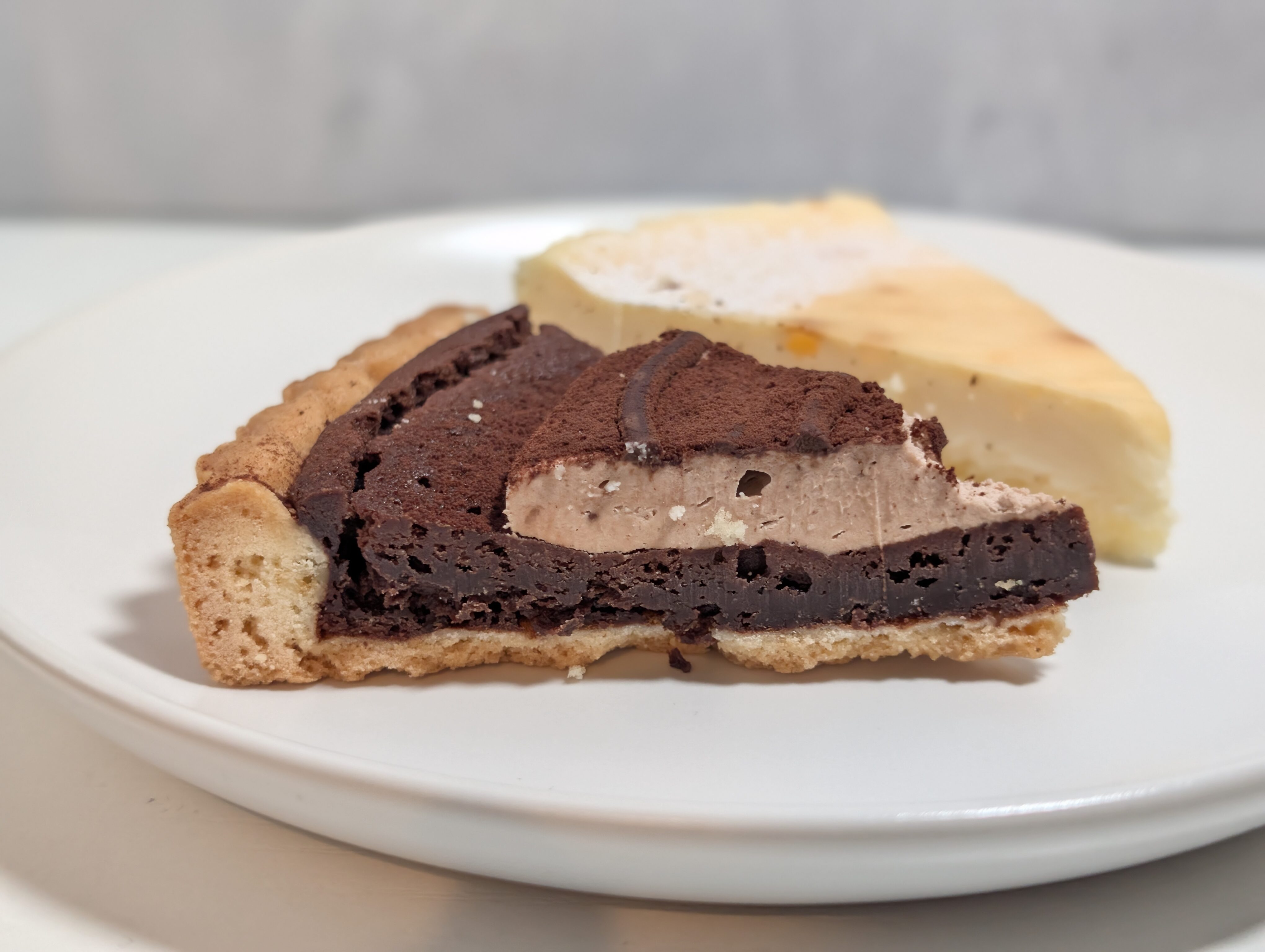 【ドンレミー】Wチョコタルト＆ベイクドチーズケーキ (3)