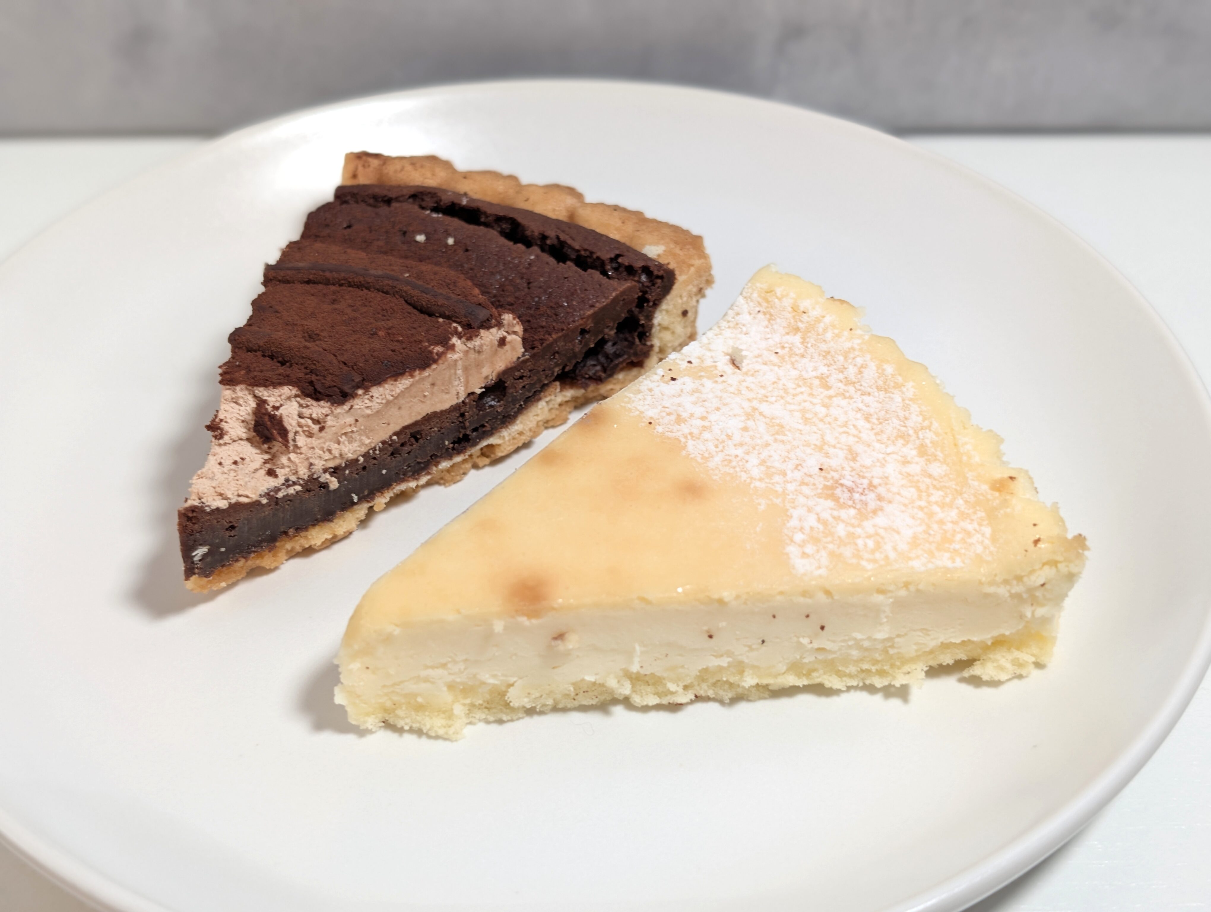 【ドンレミー】Wチョコタルト＆ベイクドチーズケーキ (3)