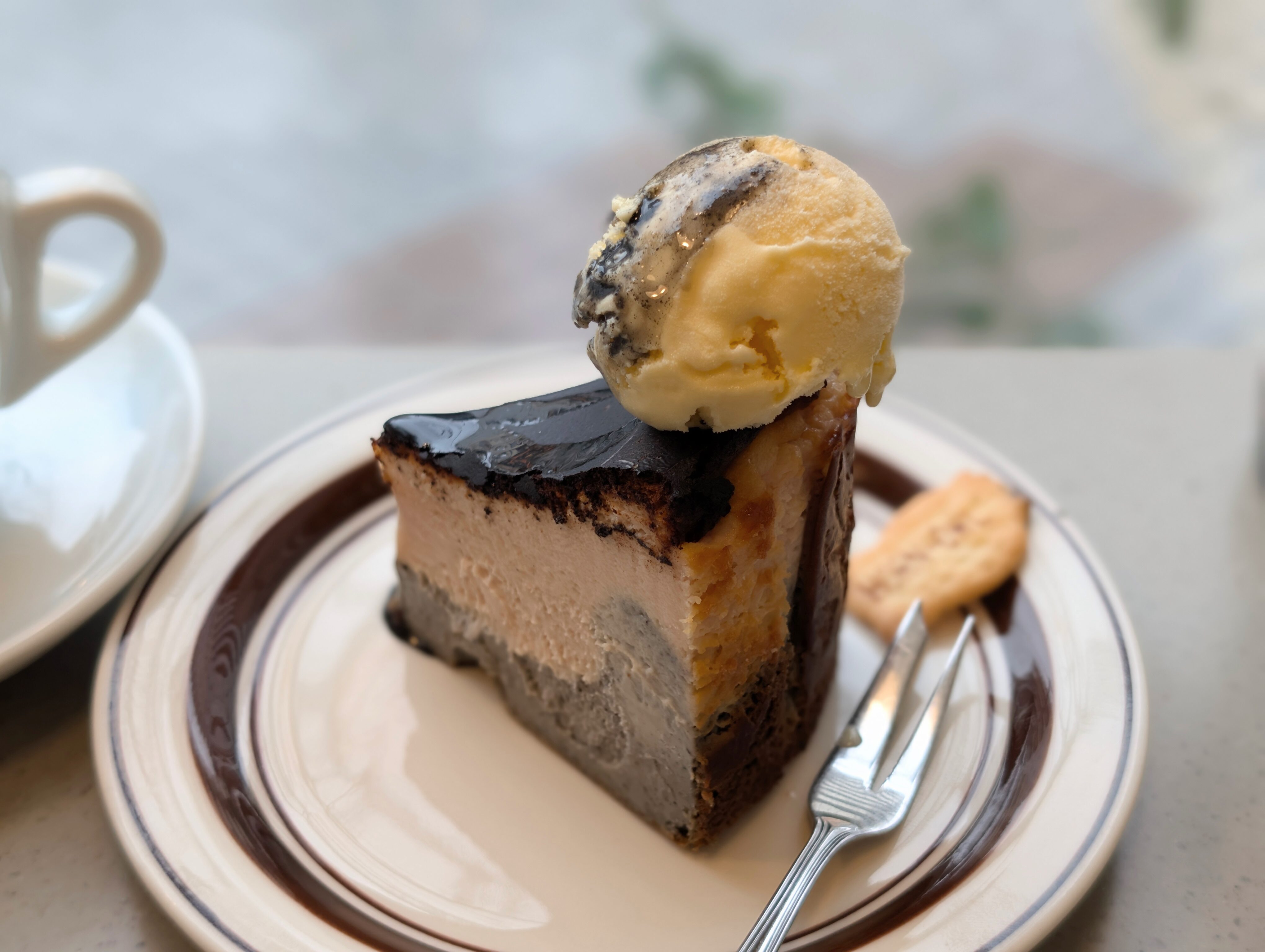 門前仲町、Tiny Paradise Coffee（タイニーパライコーヒー）、バスクチーズケーキ (6)