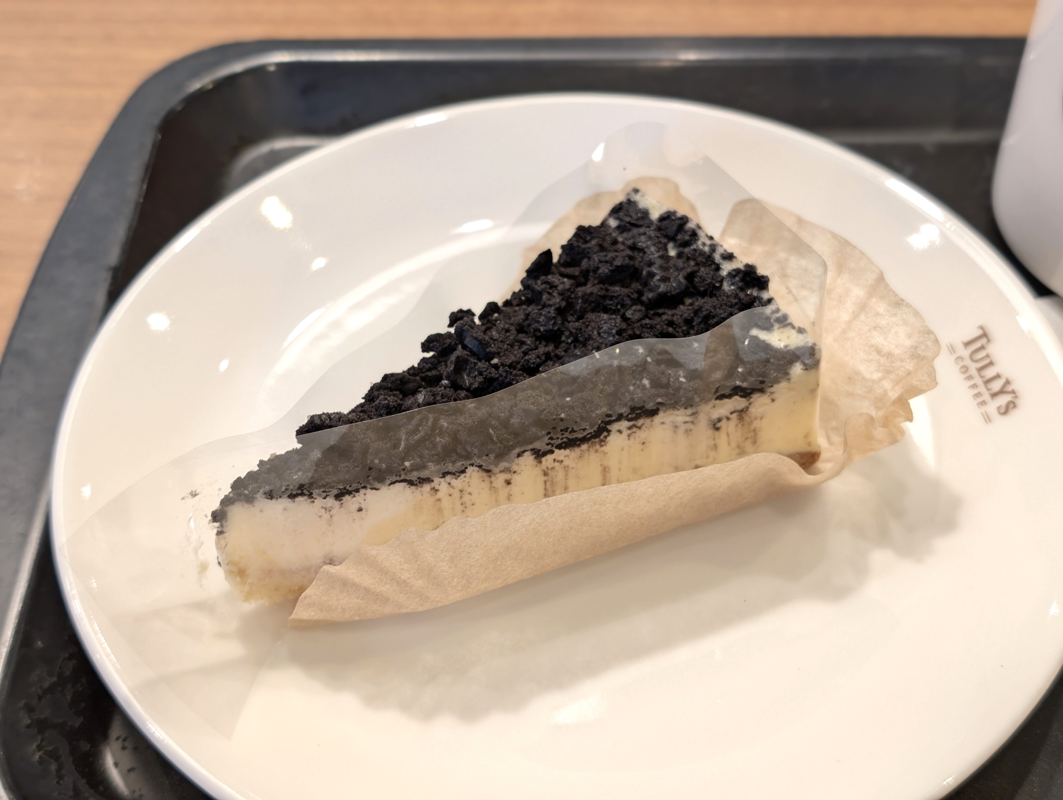 タリーズコーヒー、クッキークリームチーズケーキ 2026年3月31日 (1)