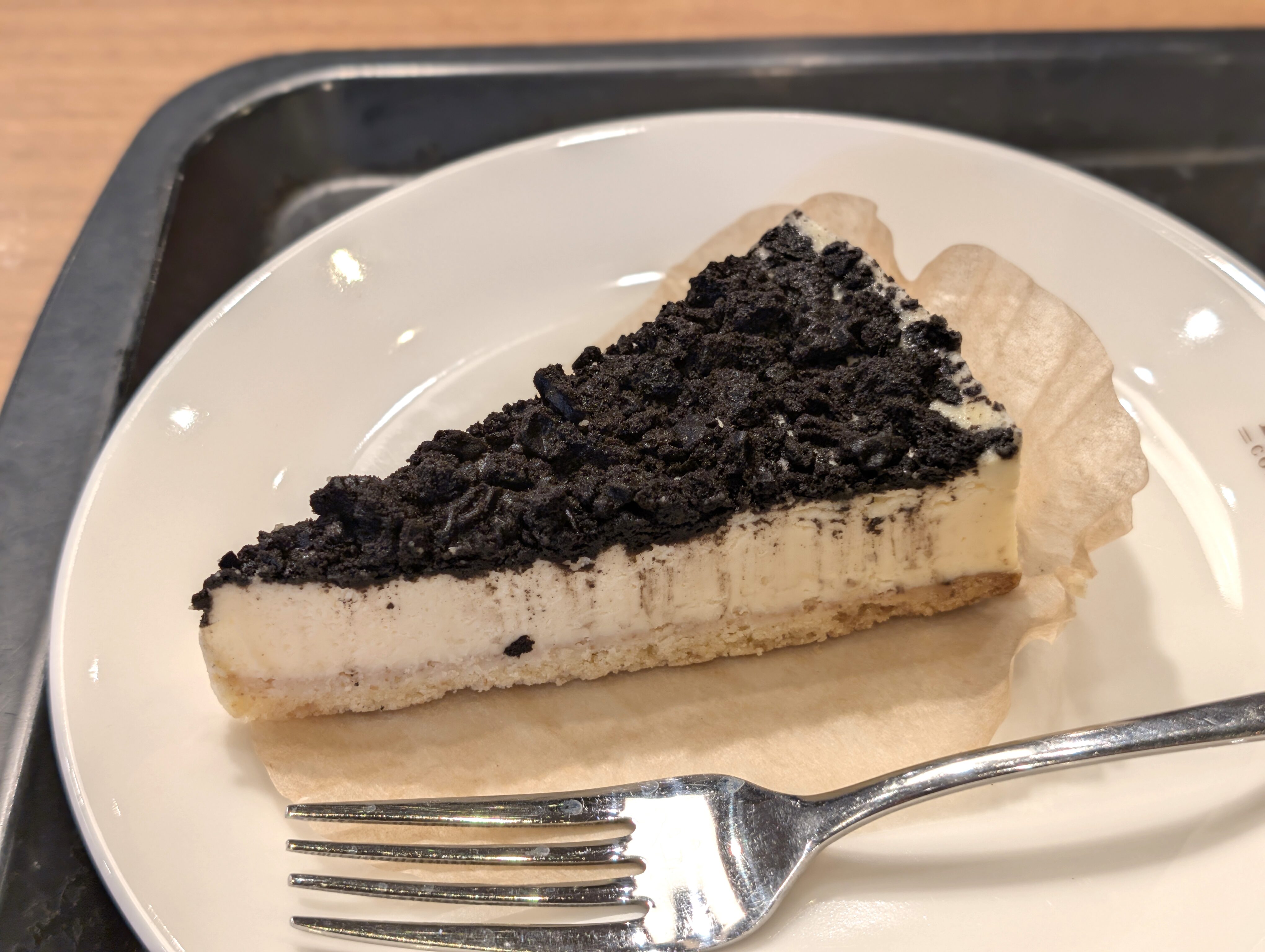 タリーズコーヒー、クッキークリームチーズケーキ 2026年3月31日 (1)