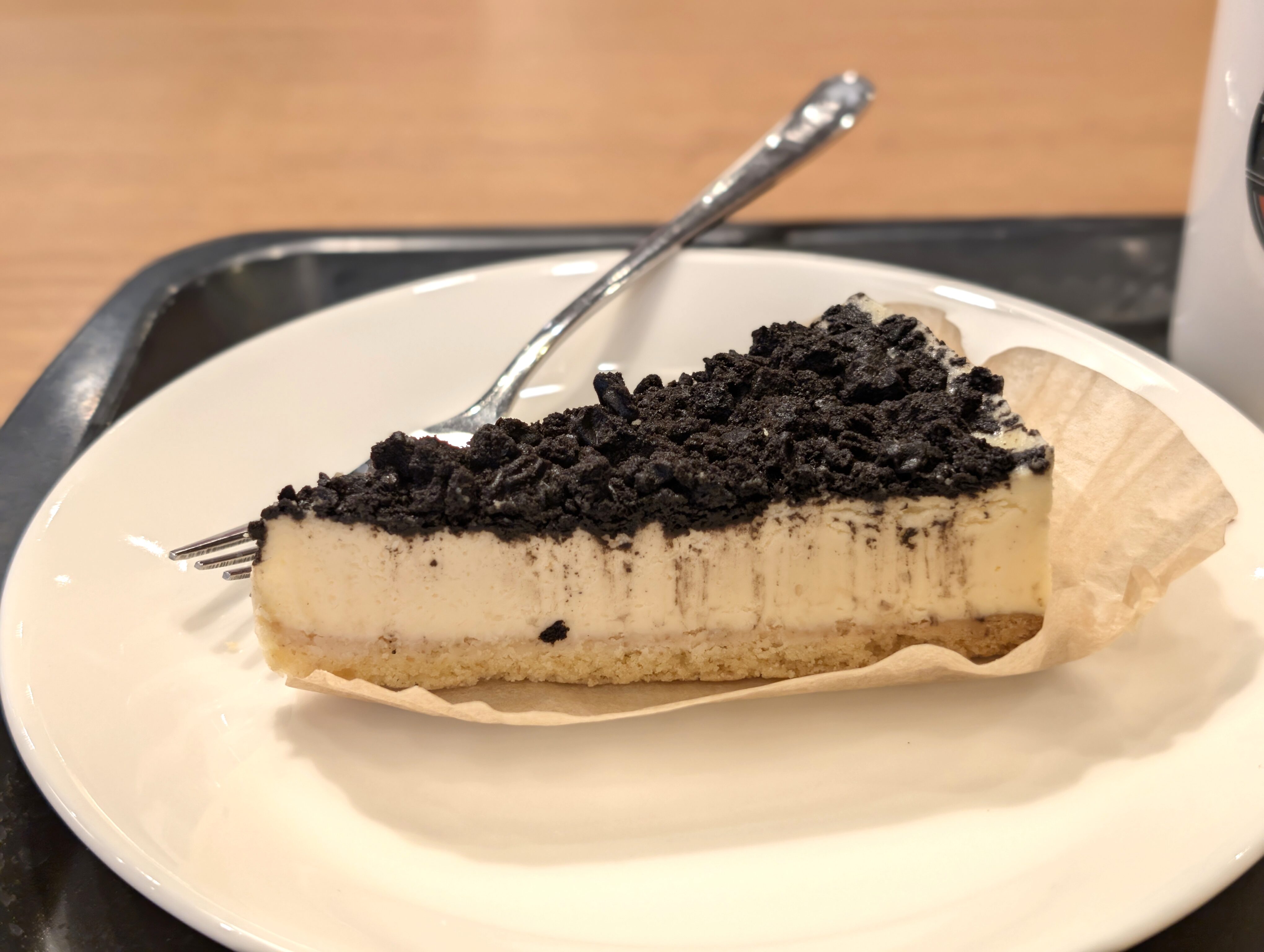 タリーズコーヒー、クッキークリームチーズケーキ 2026年3月31日 (1)