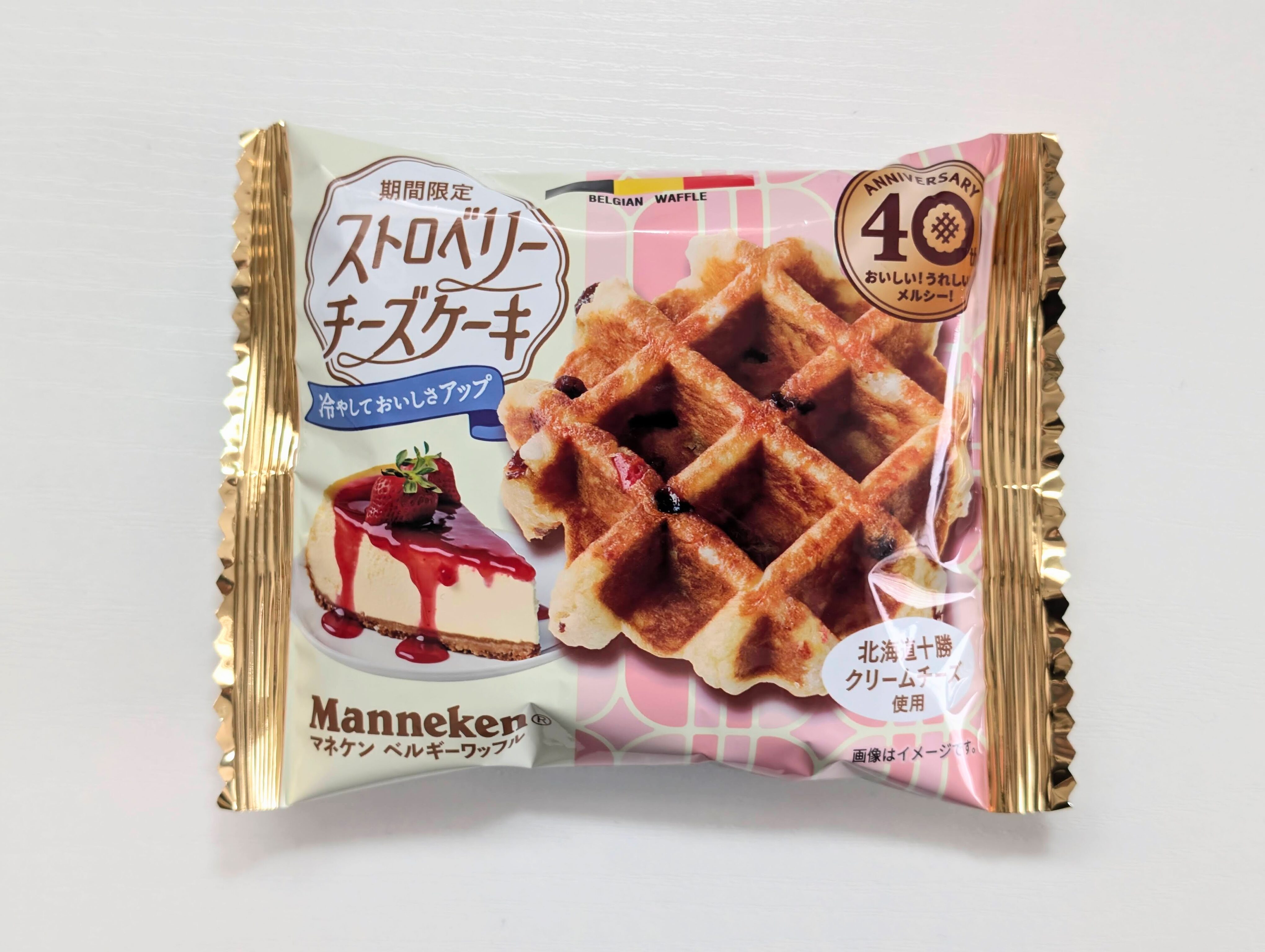 マネケンワッフル ストロベリーチーズケーキ 2026年6月8日
