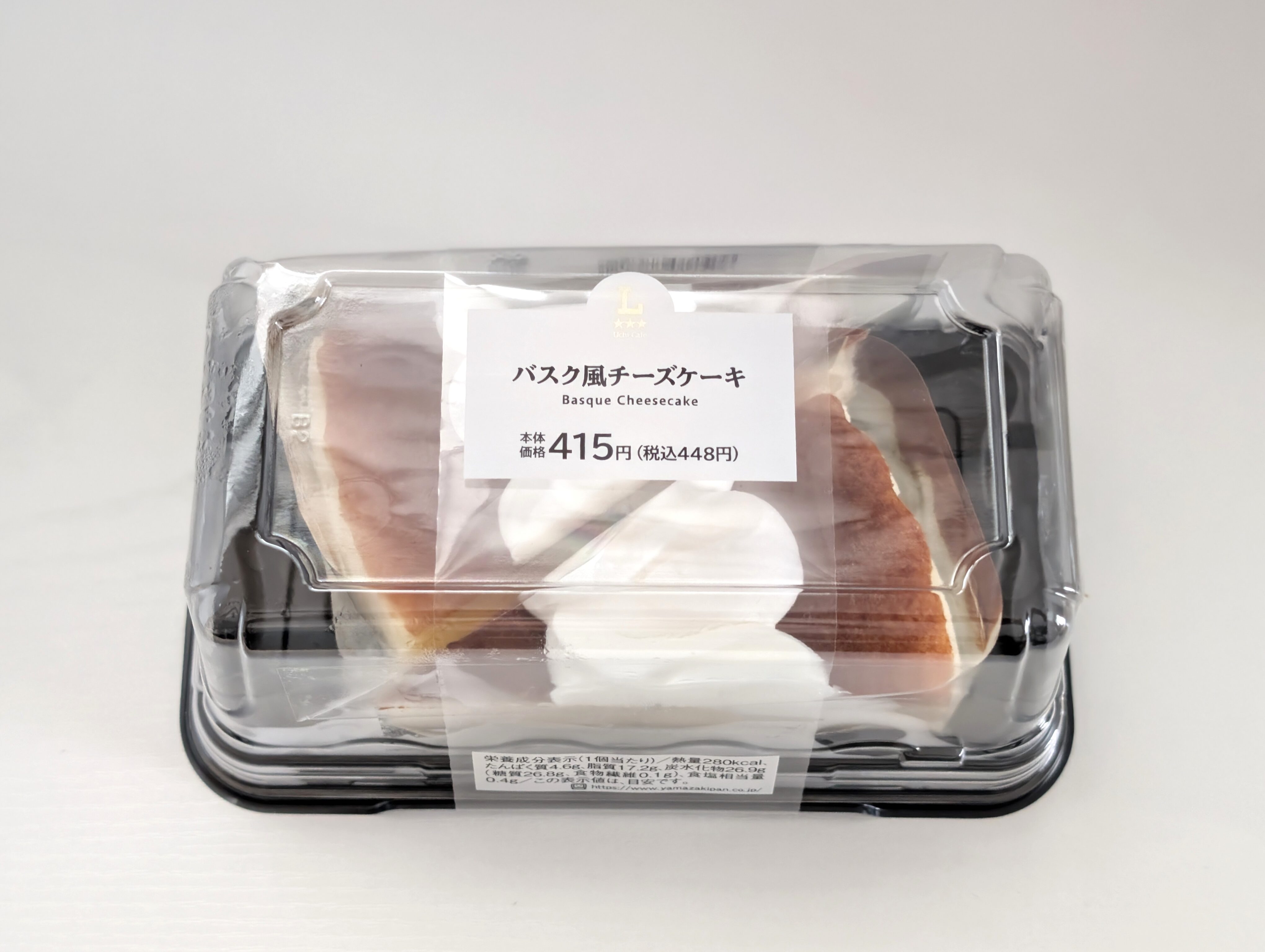 ローソン、バスク風チーズケーキ (2)