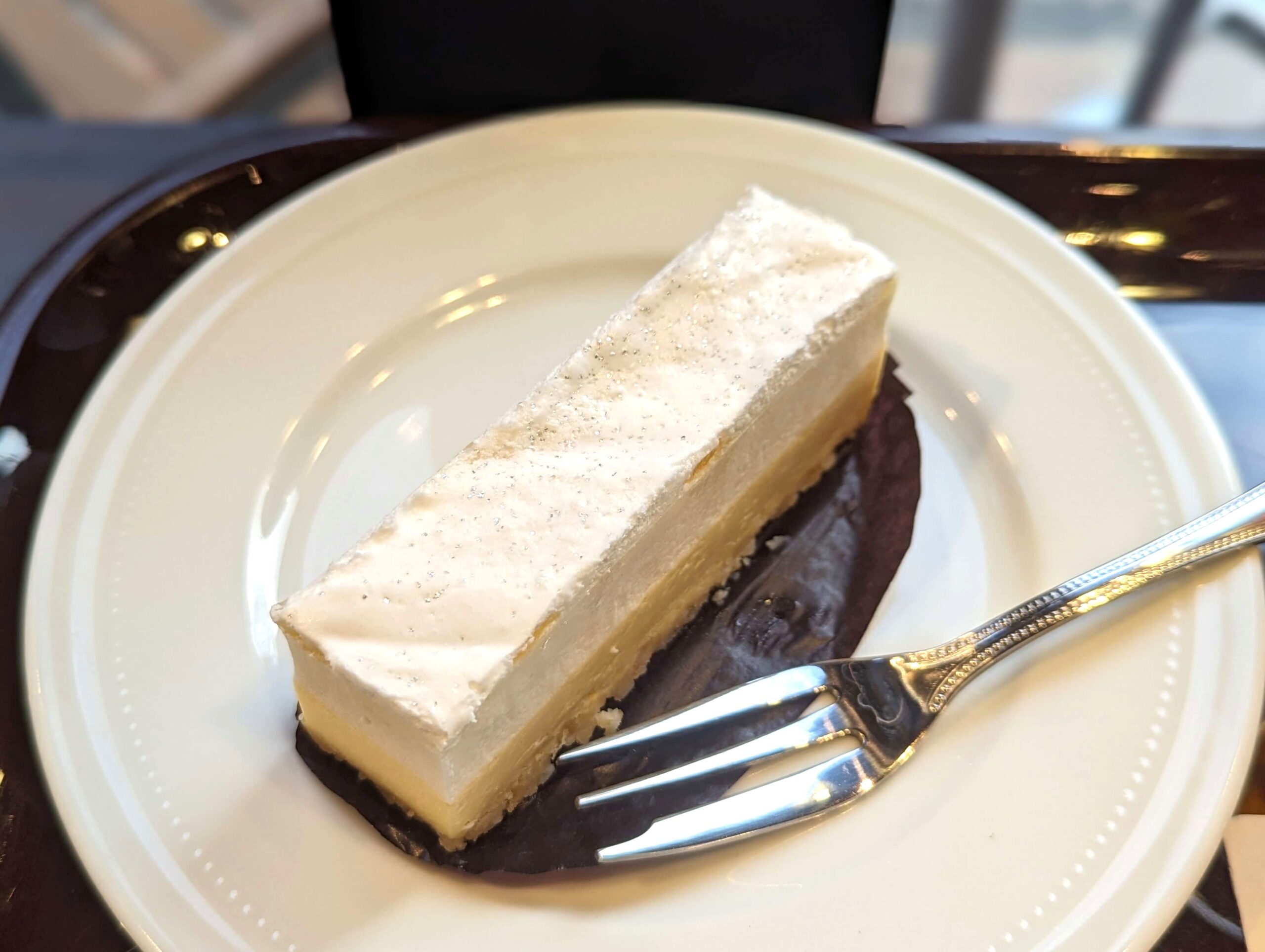 エクセルシオールカフェの「2層仕立てのチーズケーキ～ベイクド＆レア～」 