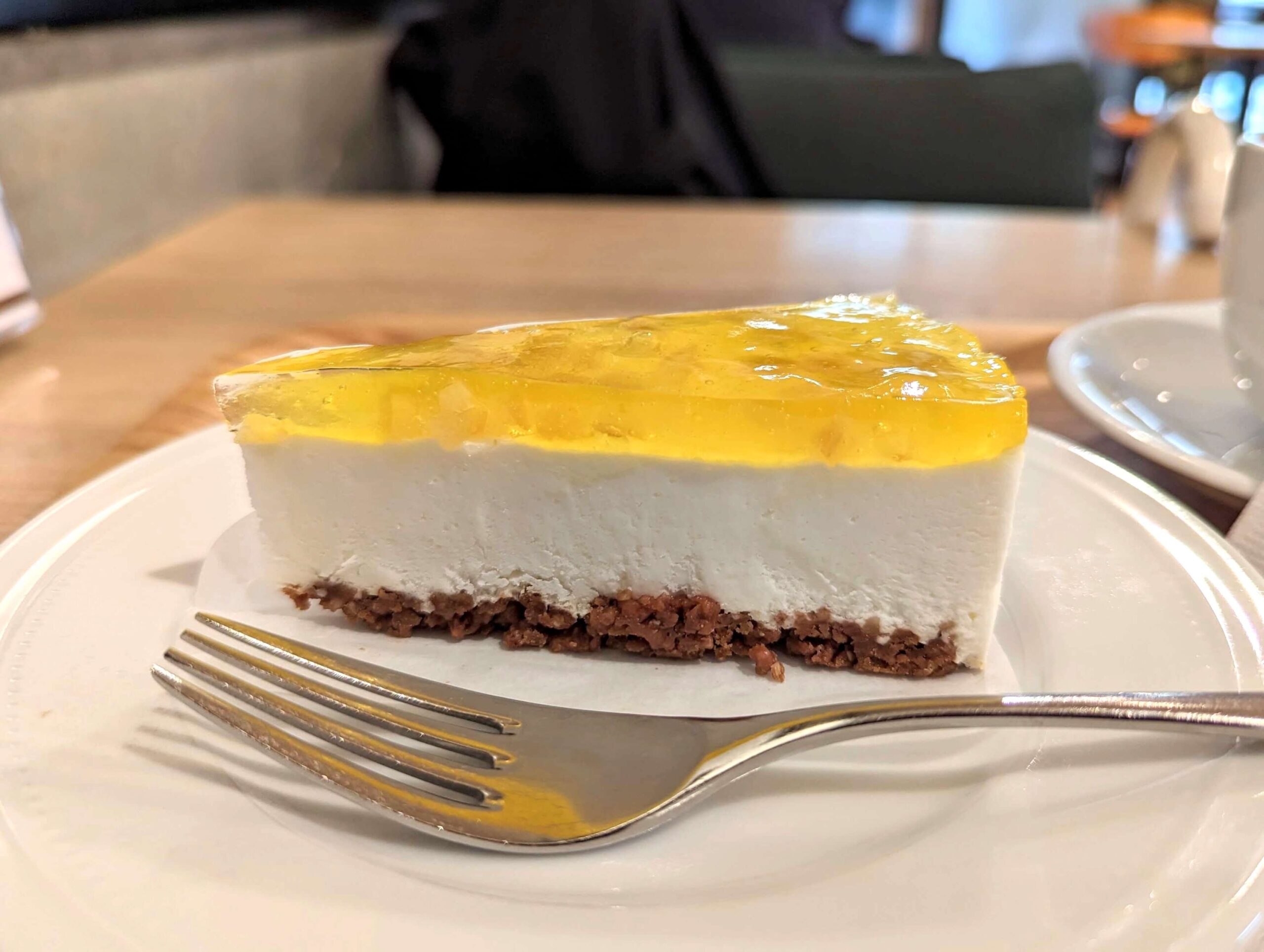 エクセルシオールカフェの「レアチーズケーキ はちみつレモン」 (3)