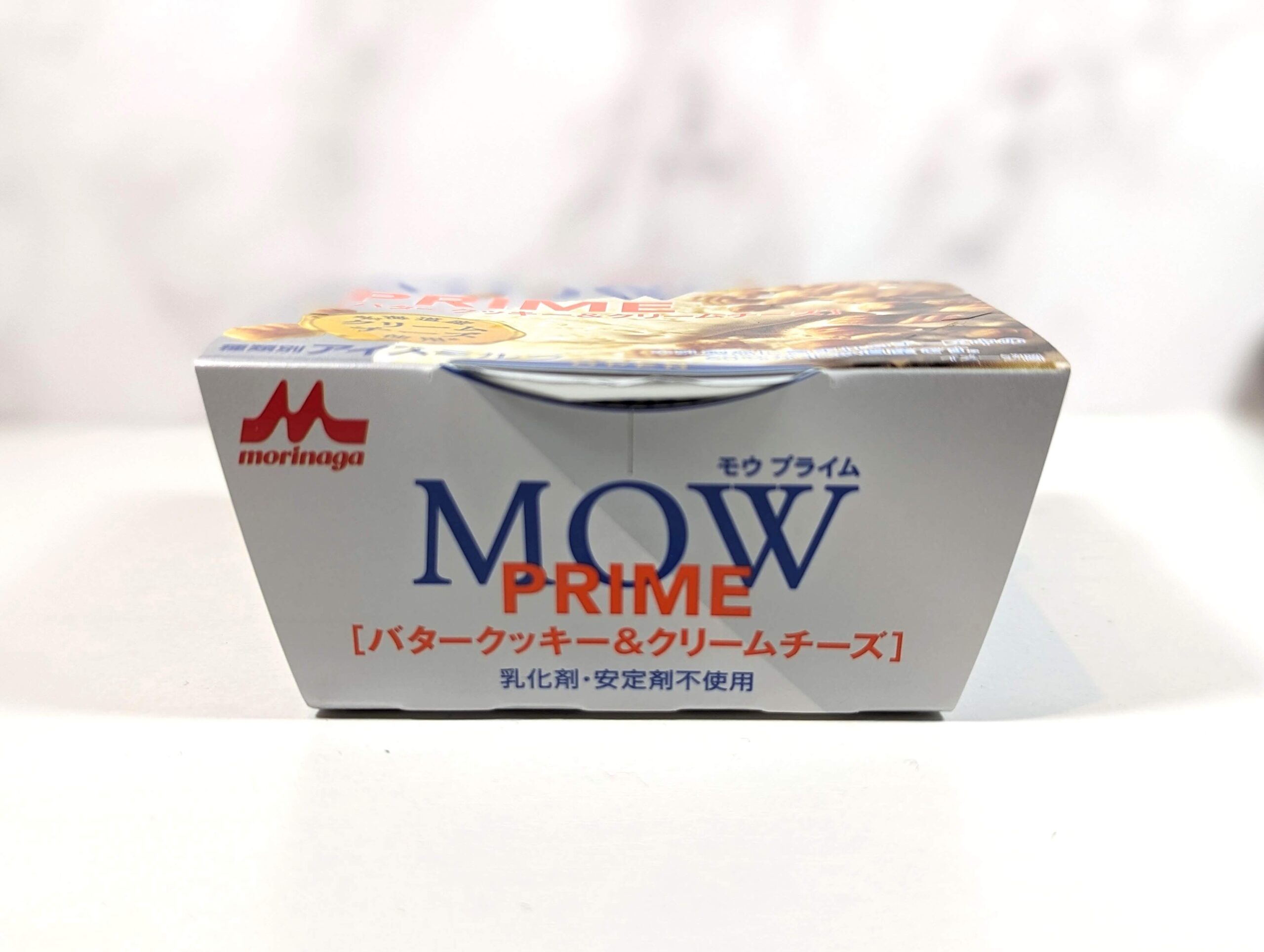 森永乳業「MOW PRIME（モウ プライム）バタークッキー＆クリームチーズ」2024年1月25日 193円 (1)