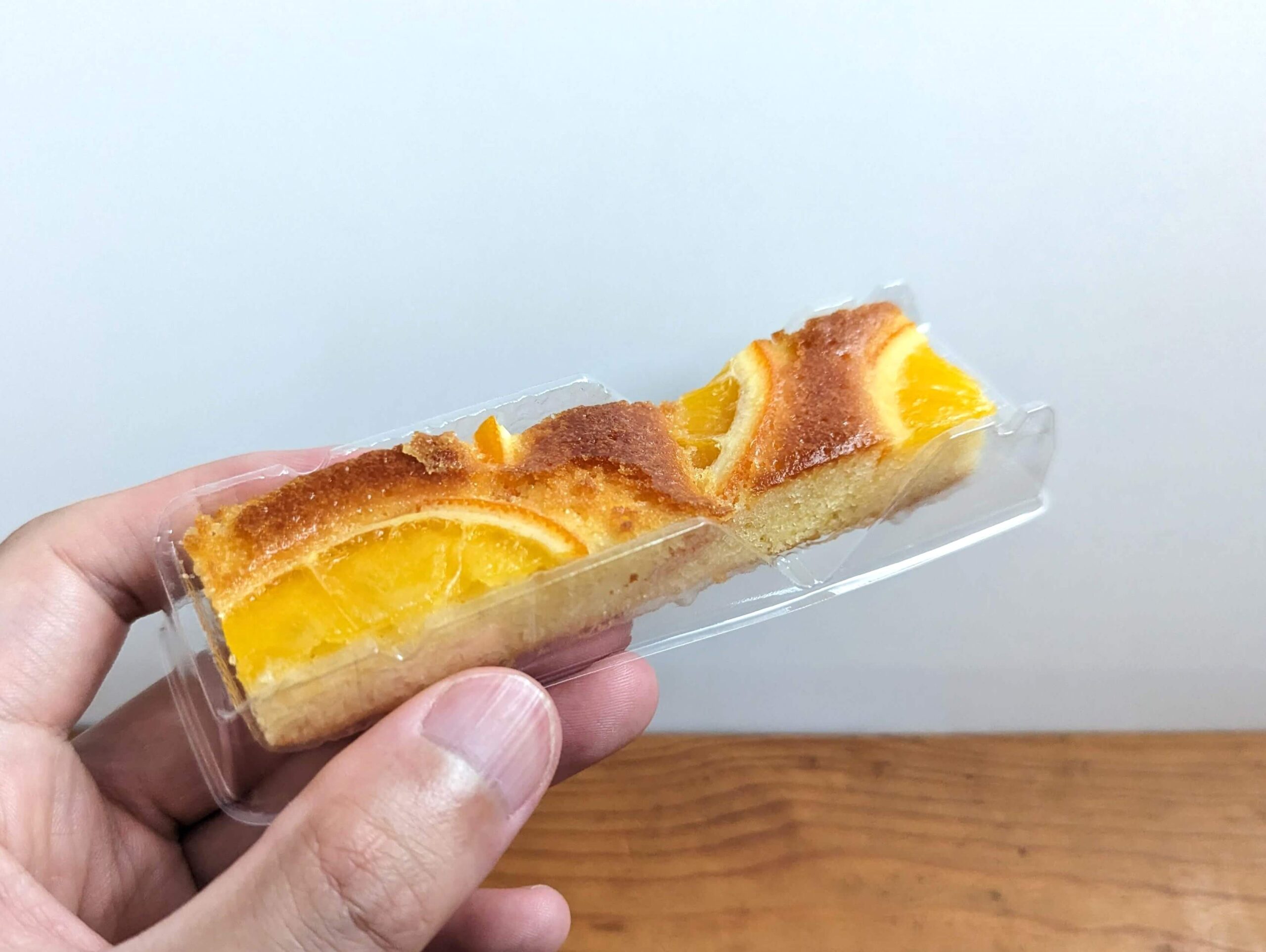 無印良品・オレンジのチーズケーキ (5)