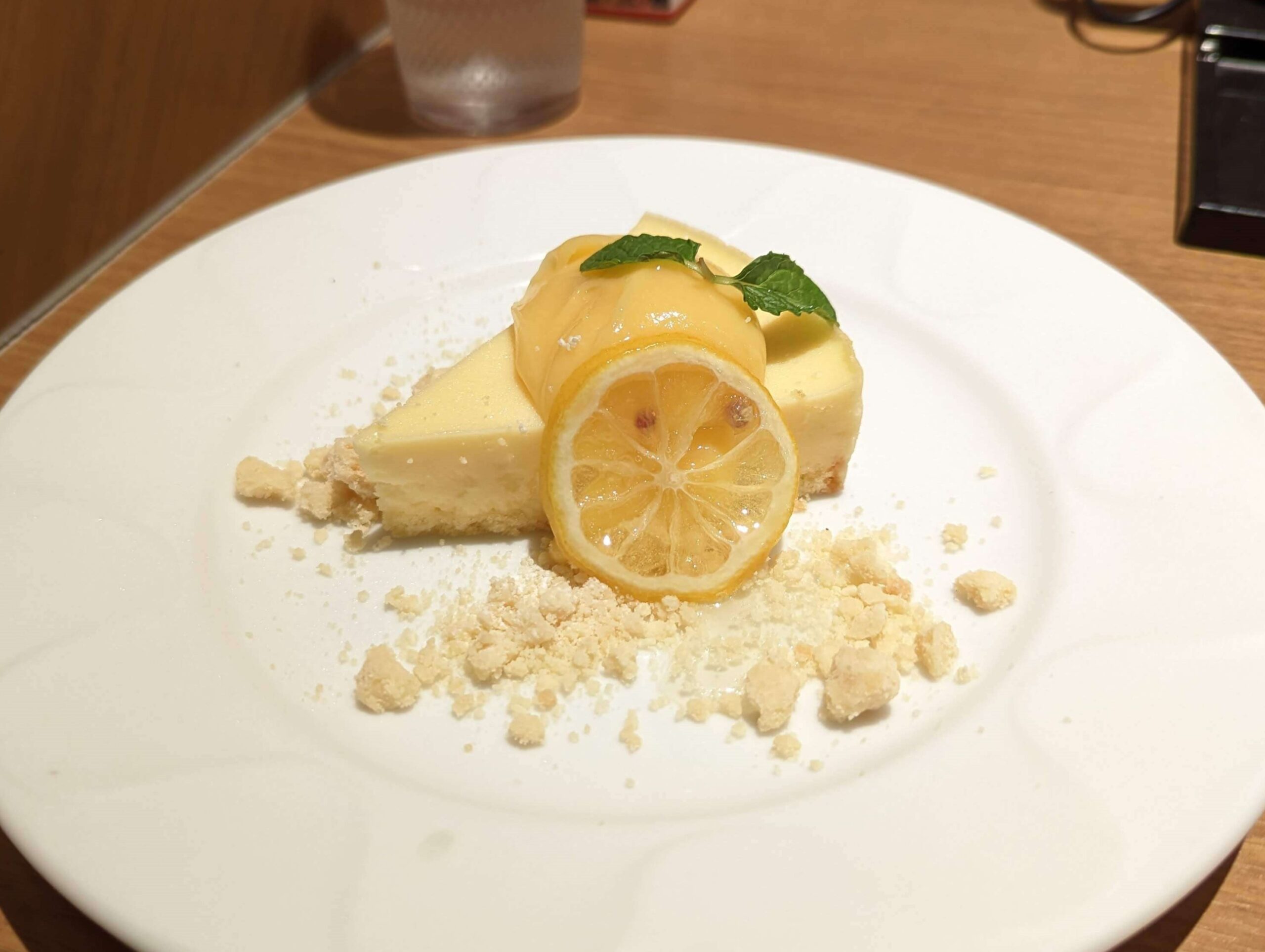 デニーズ・はちみつ檸檬のNYチーズケーキ (3)