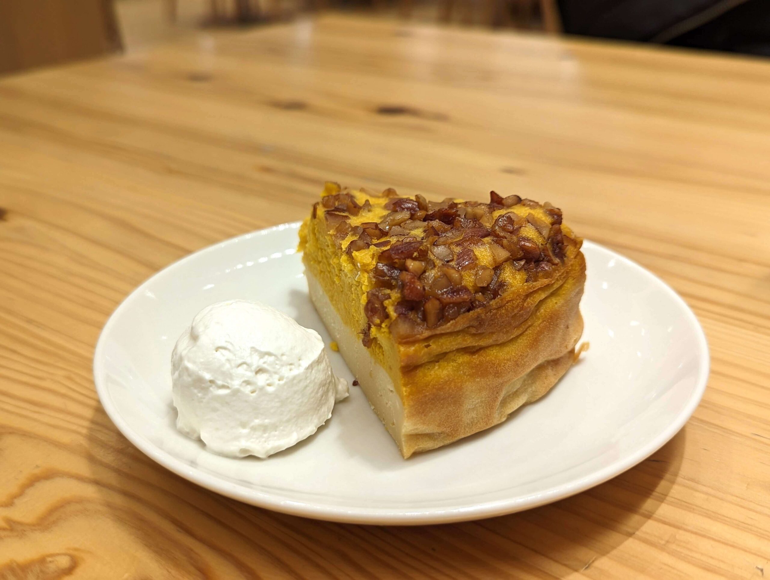 Café&Meal MUJIのかぼちゃのチーズケーキ