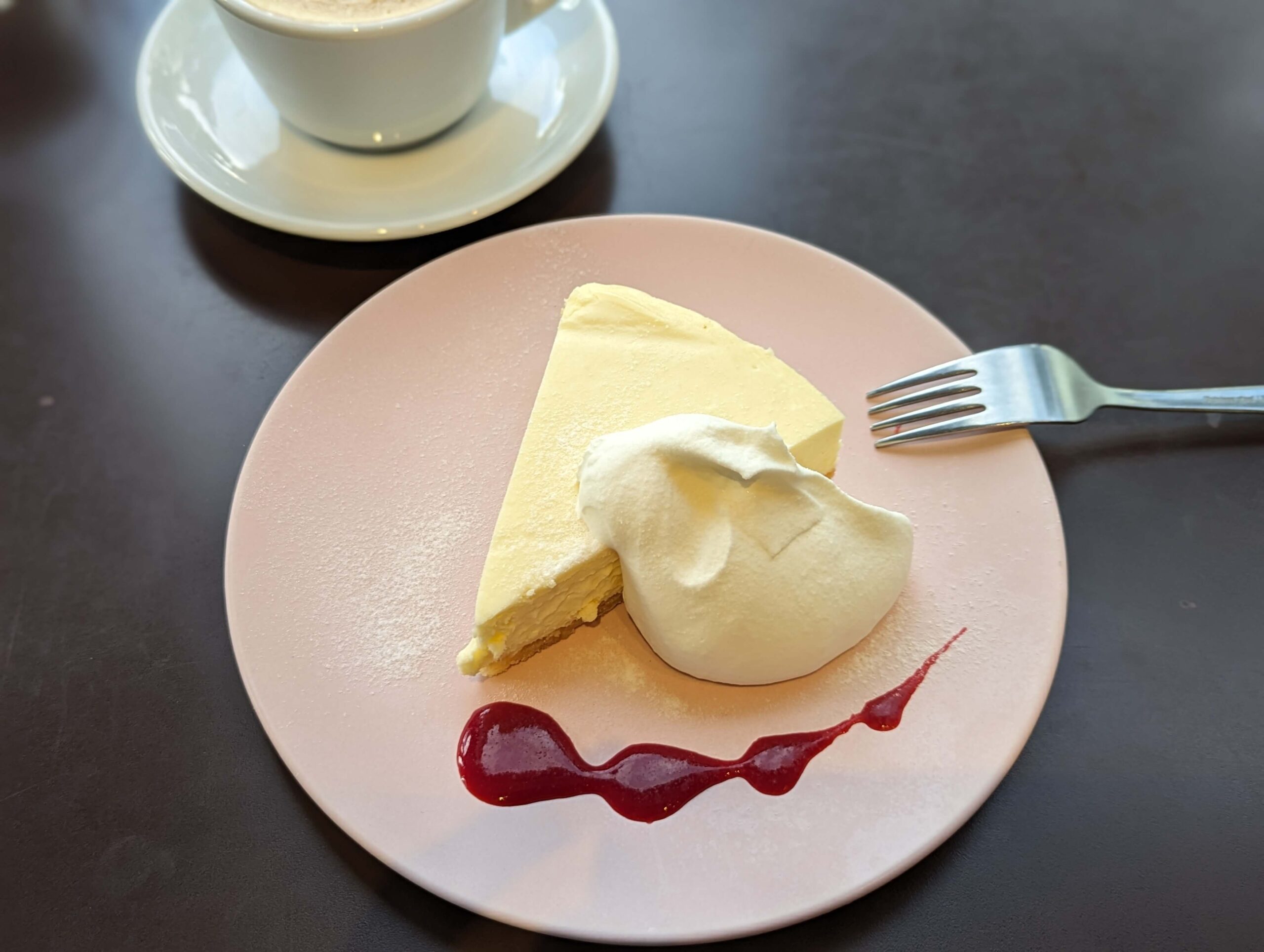中野・グッドモーニングカフェ「ベイクドチーズケーキ」 
