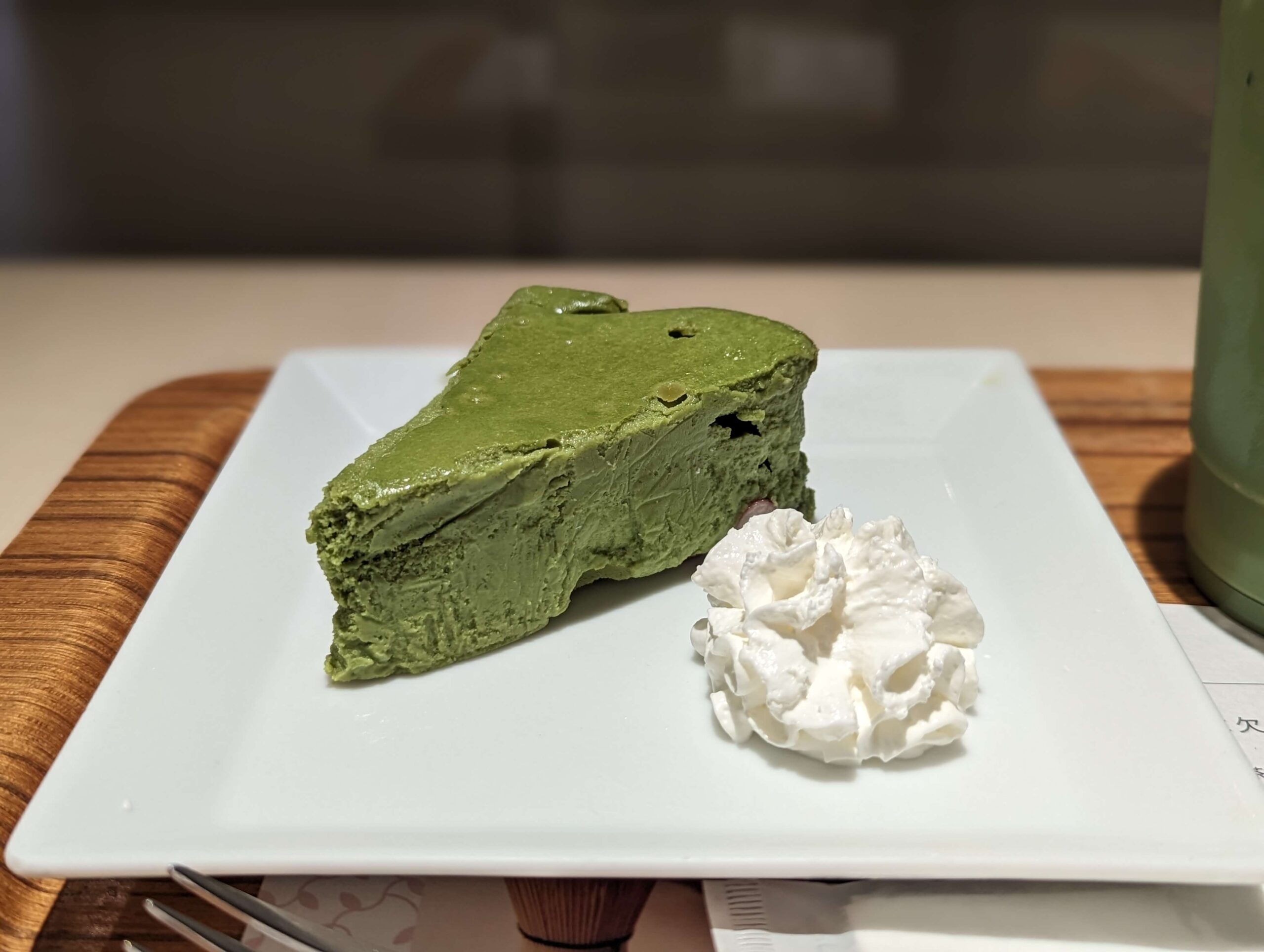 nana's green tea(ナナズグリーンティー)抹茶チーズケーキ (4)
