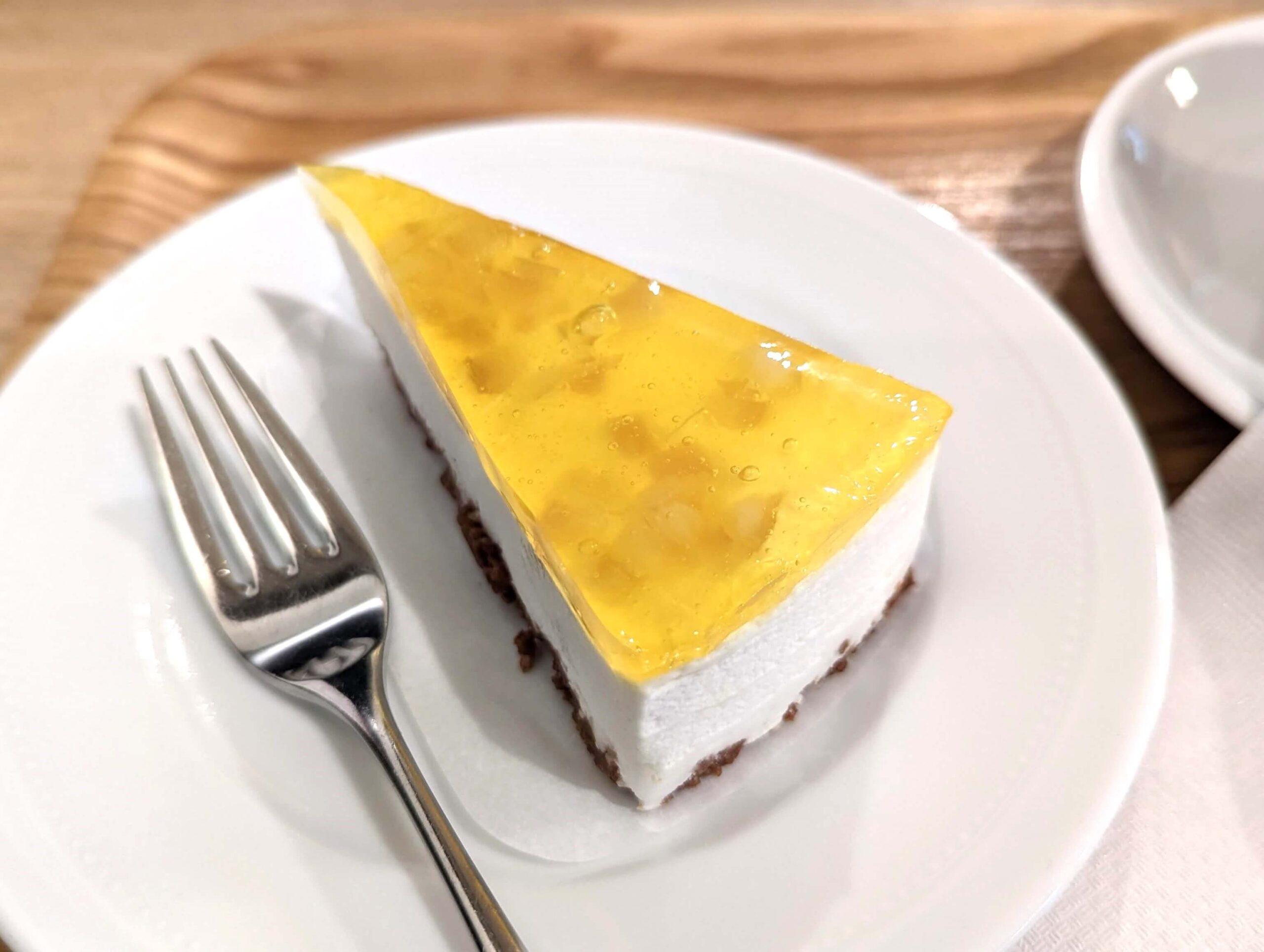 エクセルシオールカフェの「レアチーズケーキ はちみつレモン」 (7)