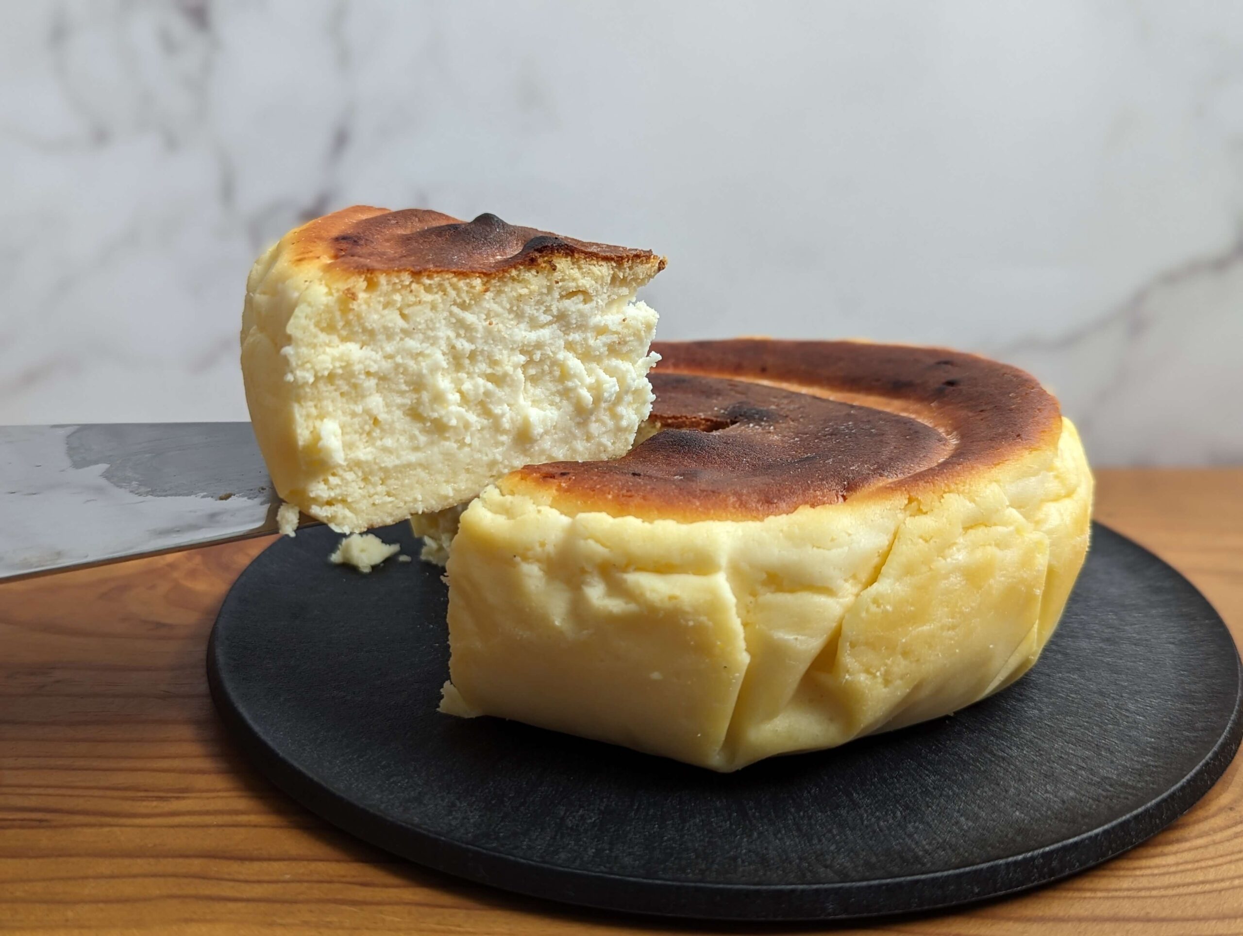 フロム蔵王のバスク風チーズケーキ (12)