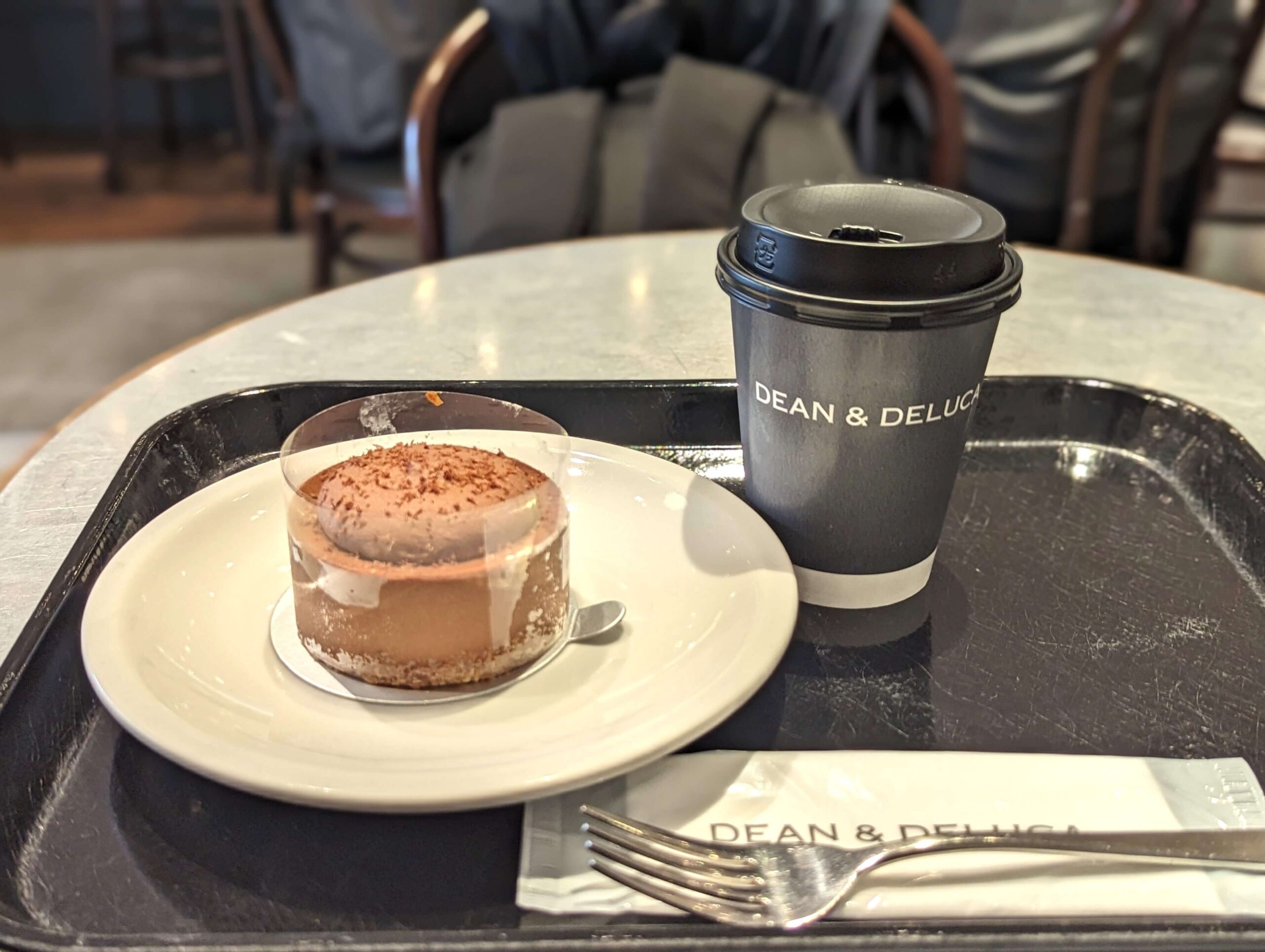 DEAN＆DELUCA「チョコレートチーズケーキ」2024年2月20日 (1)
