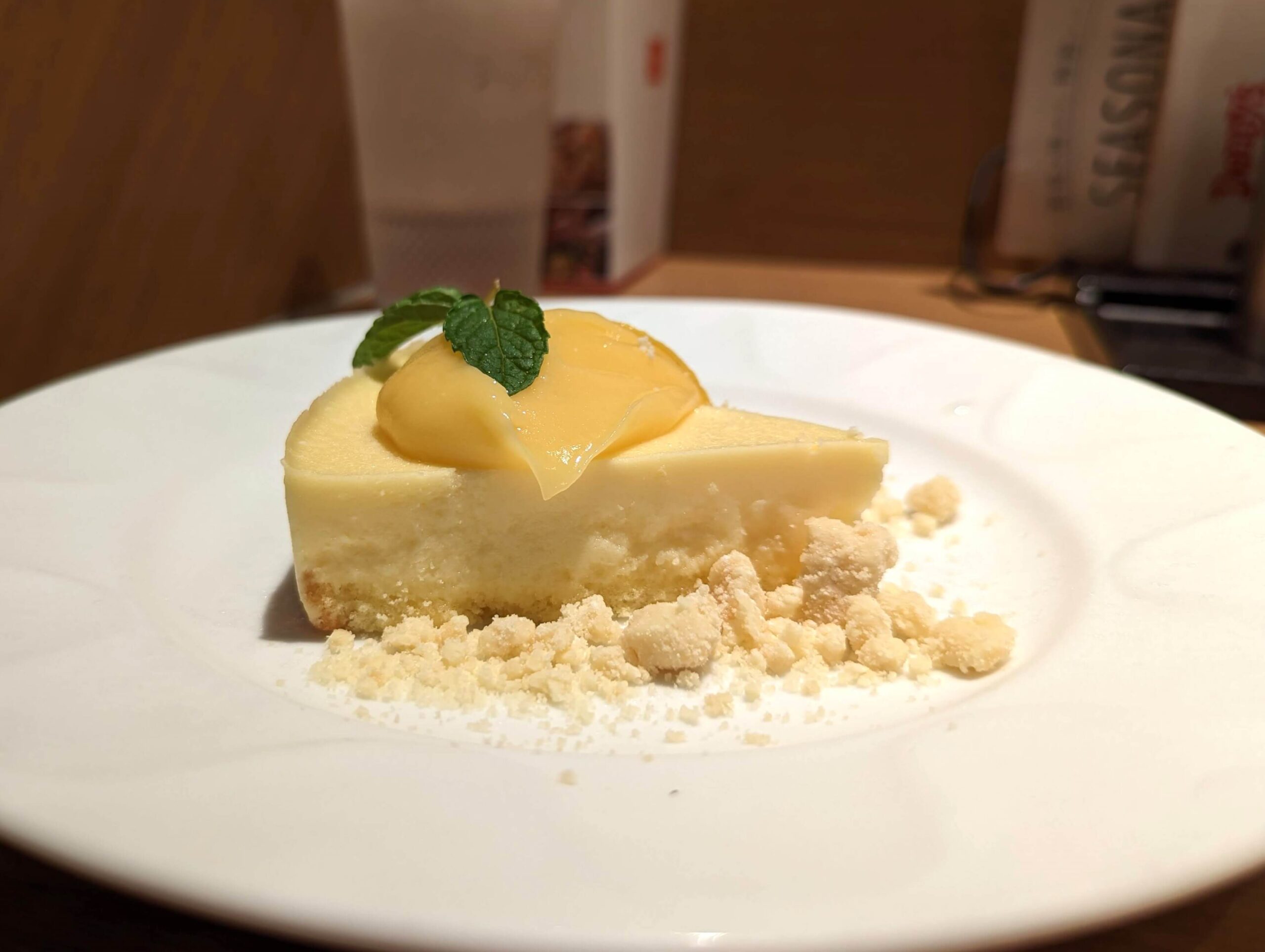 デニーズ・はちみつ檸檬のNYチーズケーキ (4)