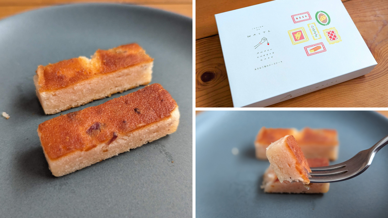 苺のワルツ（東京風味庵）の「あまおう苺のチーズケーキ」の写真
