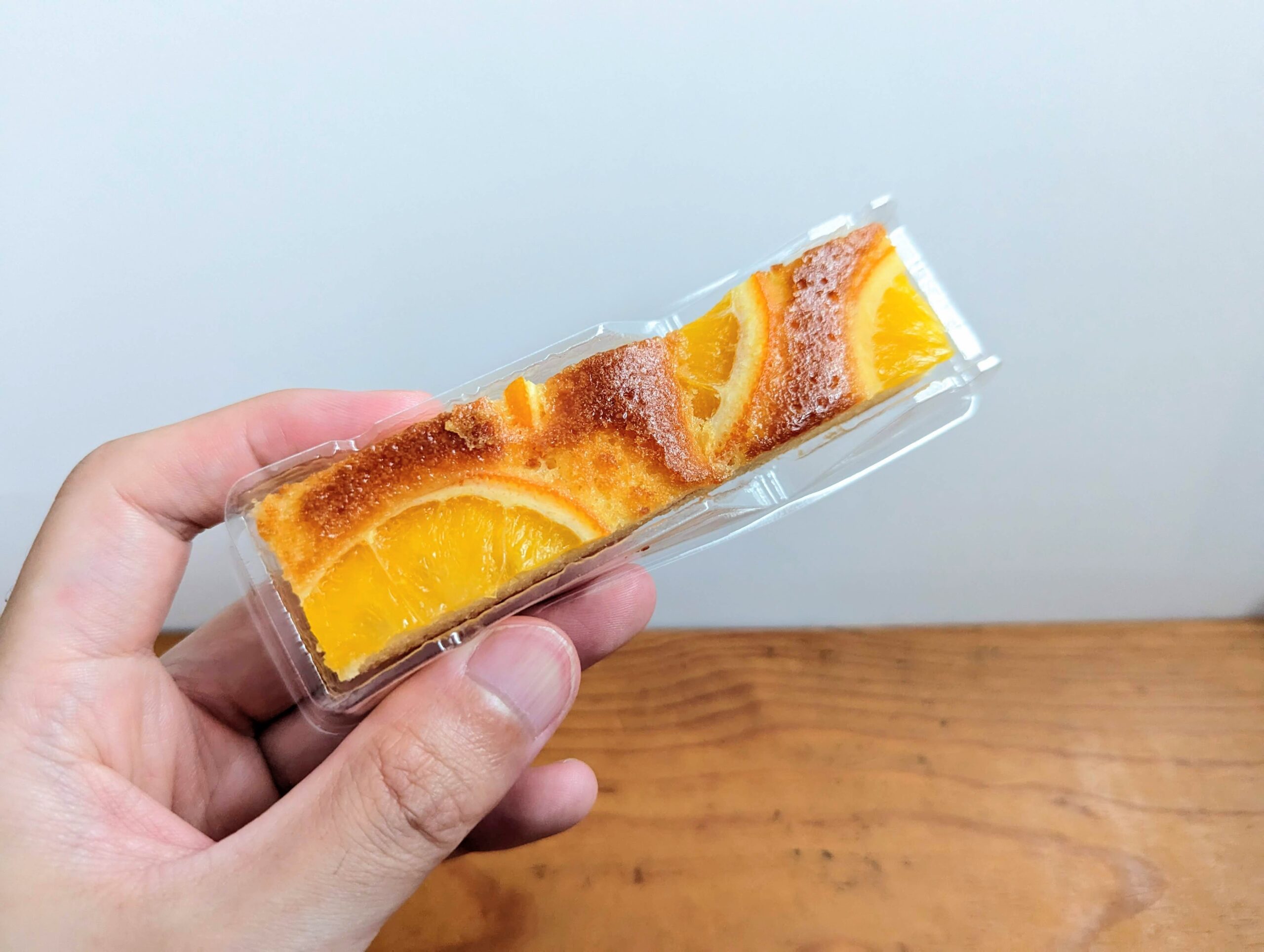 無印良品・オレンジのチーズケーキ (5)