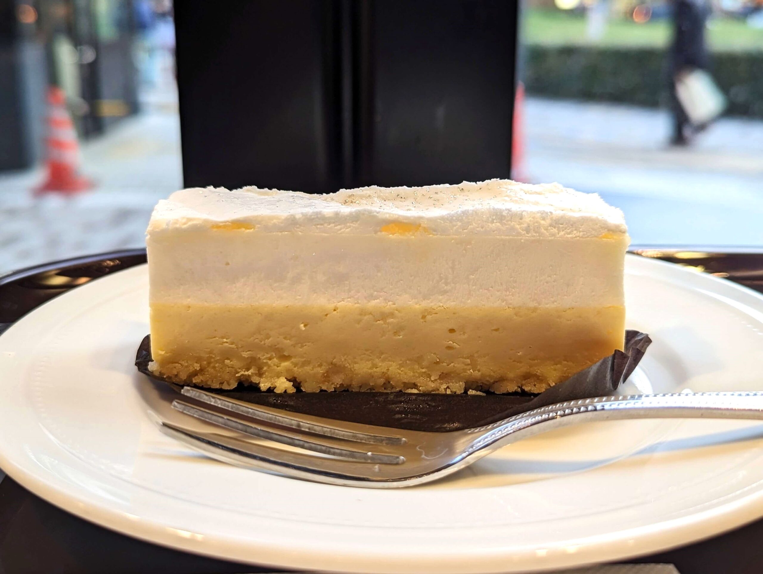 エクセルシオールカフェの「2層仕立てのチーズケーキ～ベイクド＆レア～」 (4)