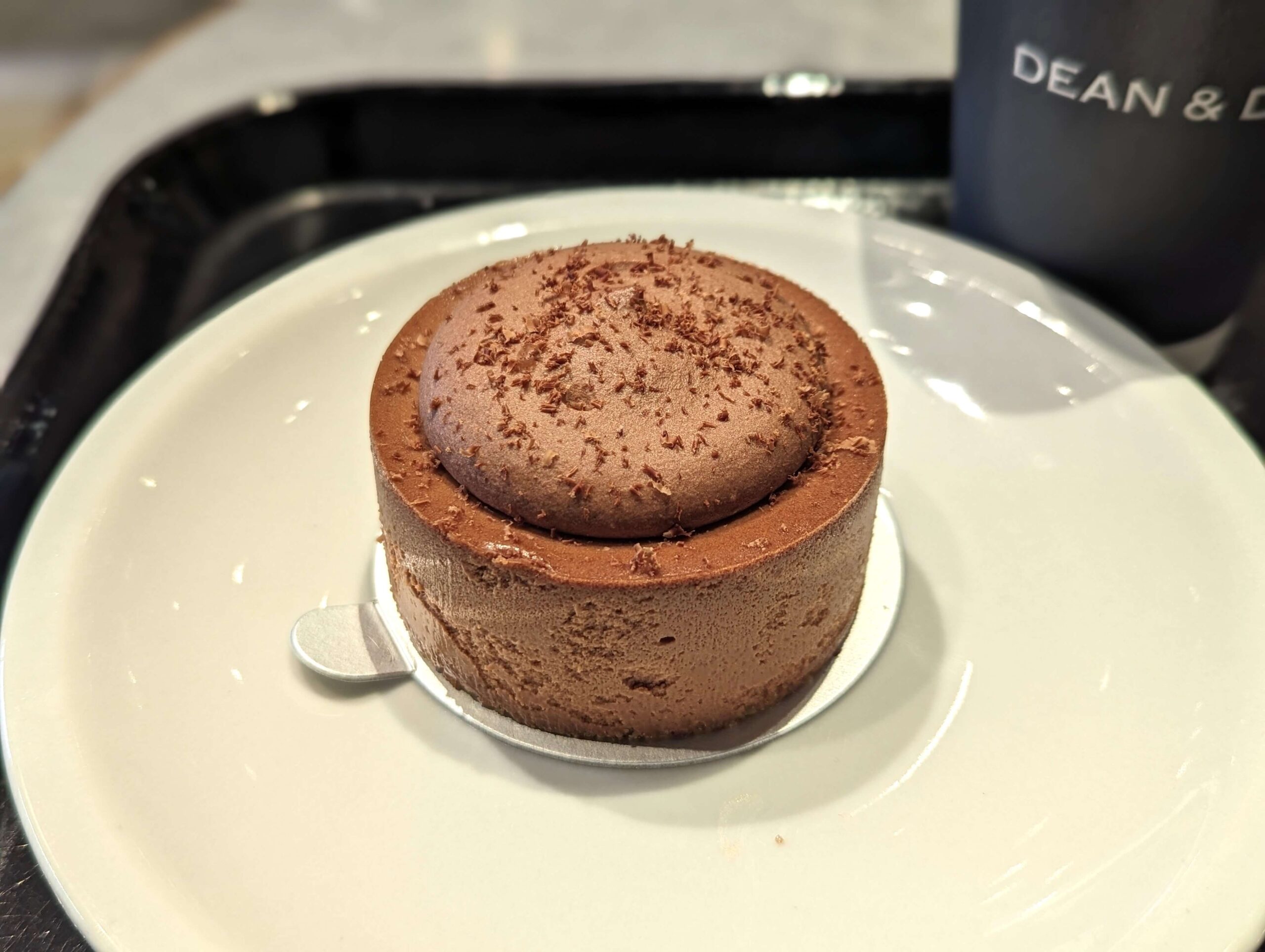 DEAN＆DELUCA「チョコレートチーズケーキ」2024年2月20日 (6)