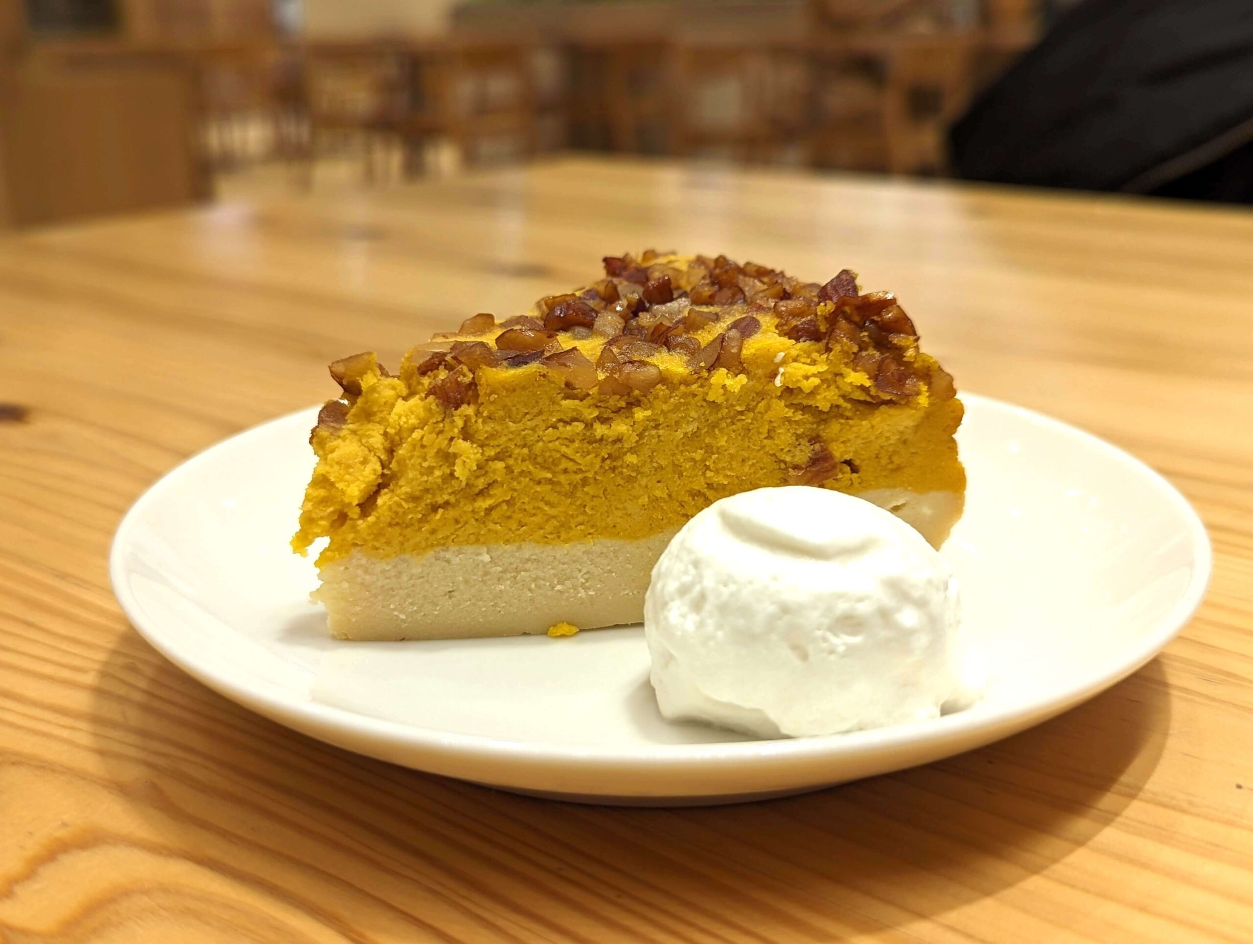 Café&Meal MUJIのかぼちゃのチーズケーキ